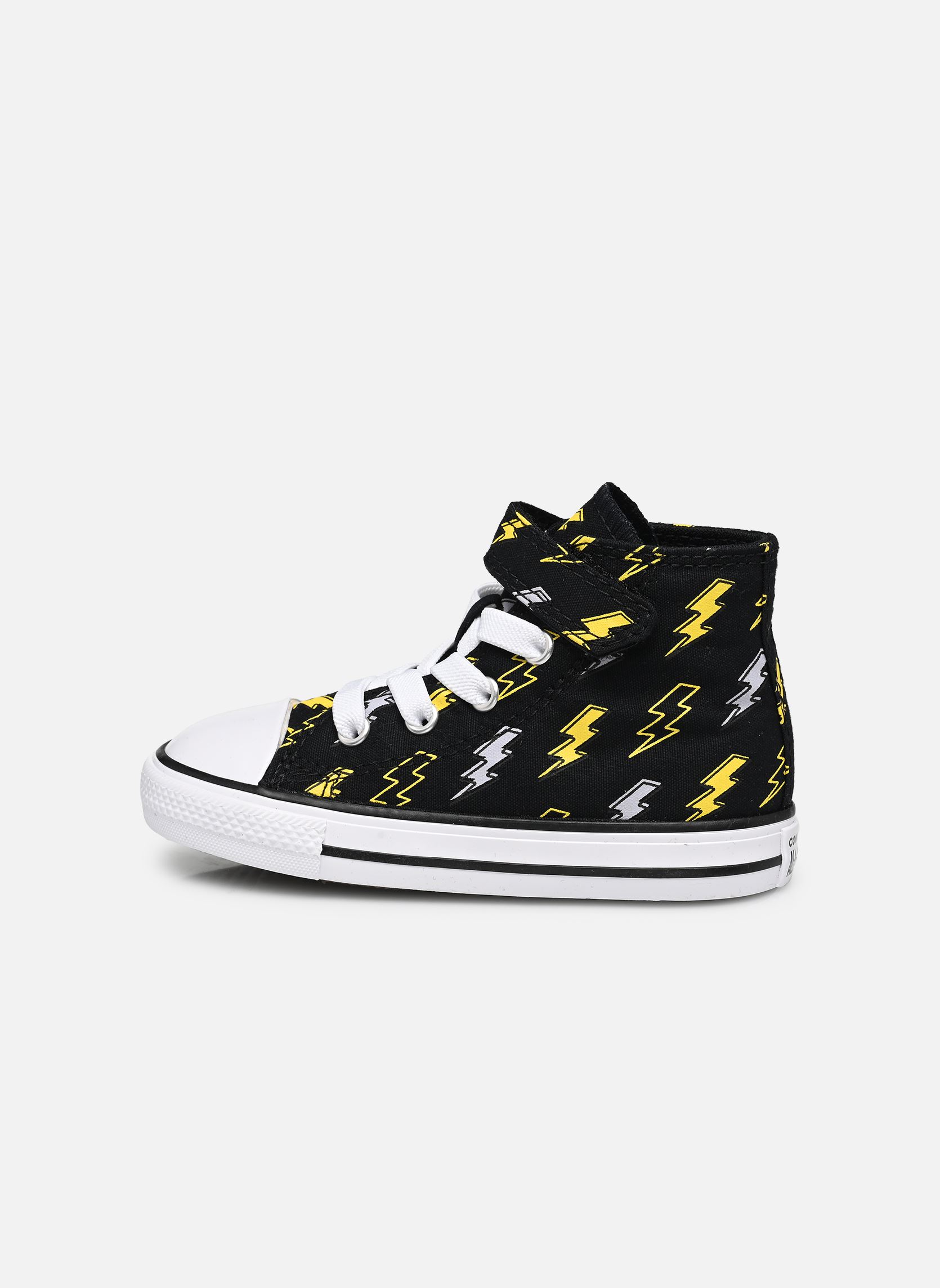 Baskets hautes Chuck Taylor All Star 1V Hi I garçon noir Converse Baskets hautes Chuck Taylor All Star 1V Hi I garçon noir Black/Golden Wren/Ghost Town