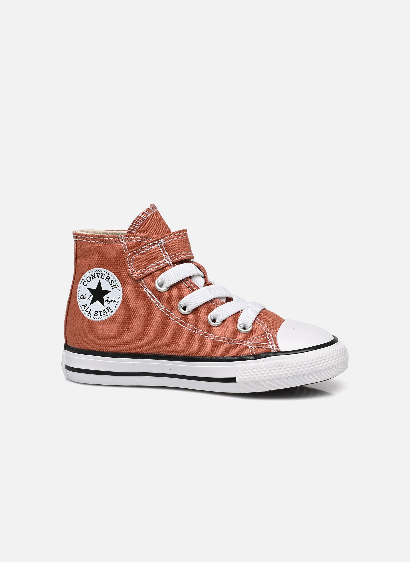 Baskets hautes Chuck Taylor All Star 1V Hi I marron Converse Baskets hautes Chuck Taylor All Star 1V Hi I marron In A Nutshell/White/Black