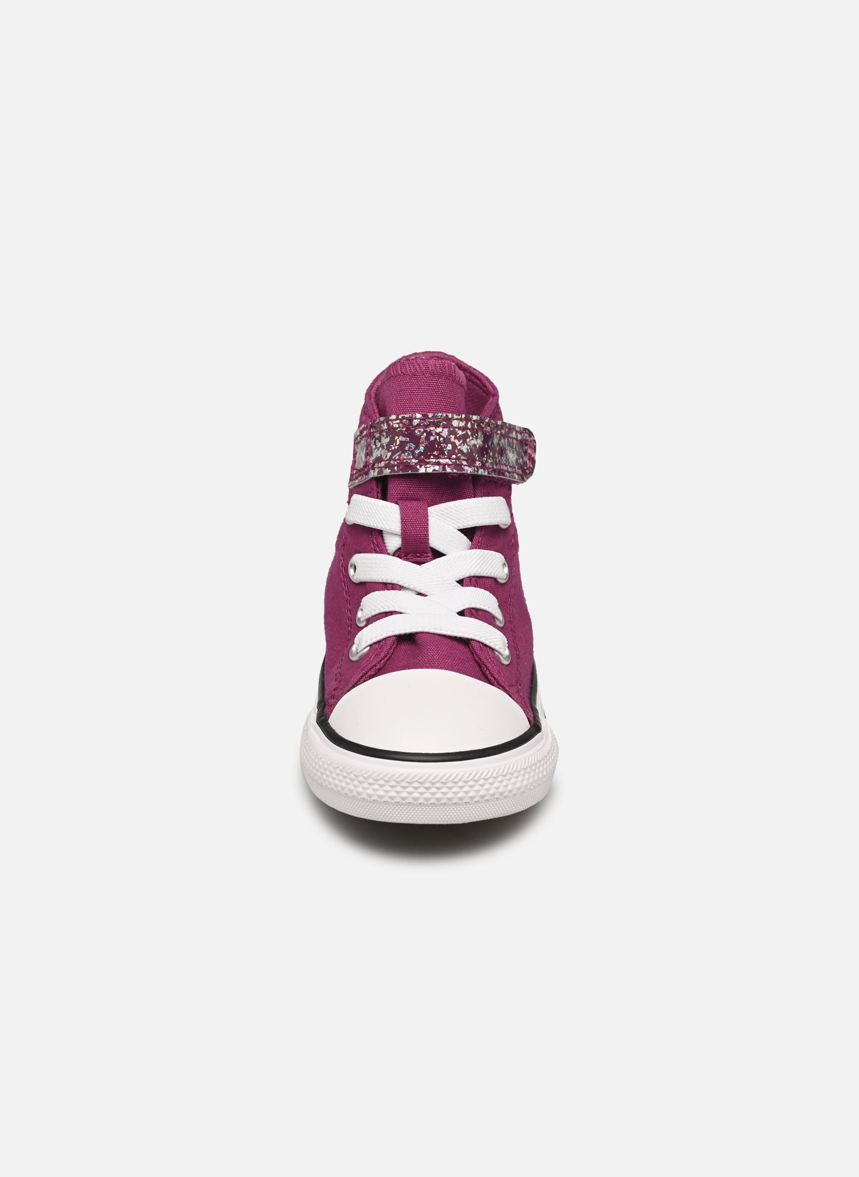 Baskets hautes Chuck Taylor All Star 1V Hi I fille violet Converse Baskets hautes Chuck Taylor All Star 1V Hi I fille violet Quantum Violet/White/Black