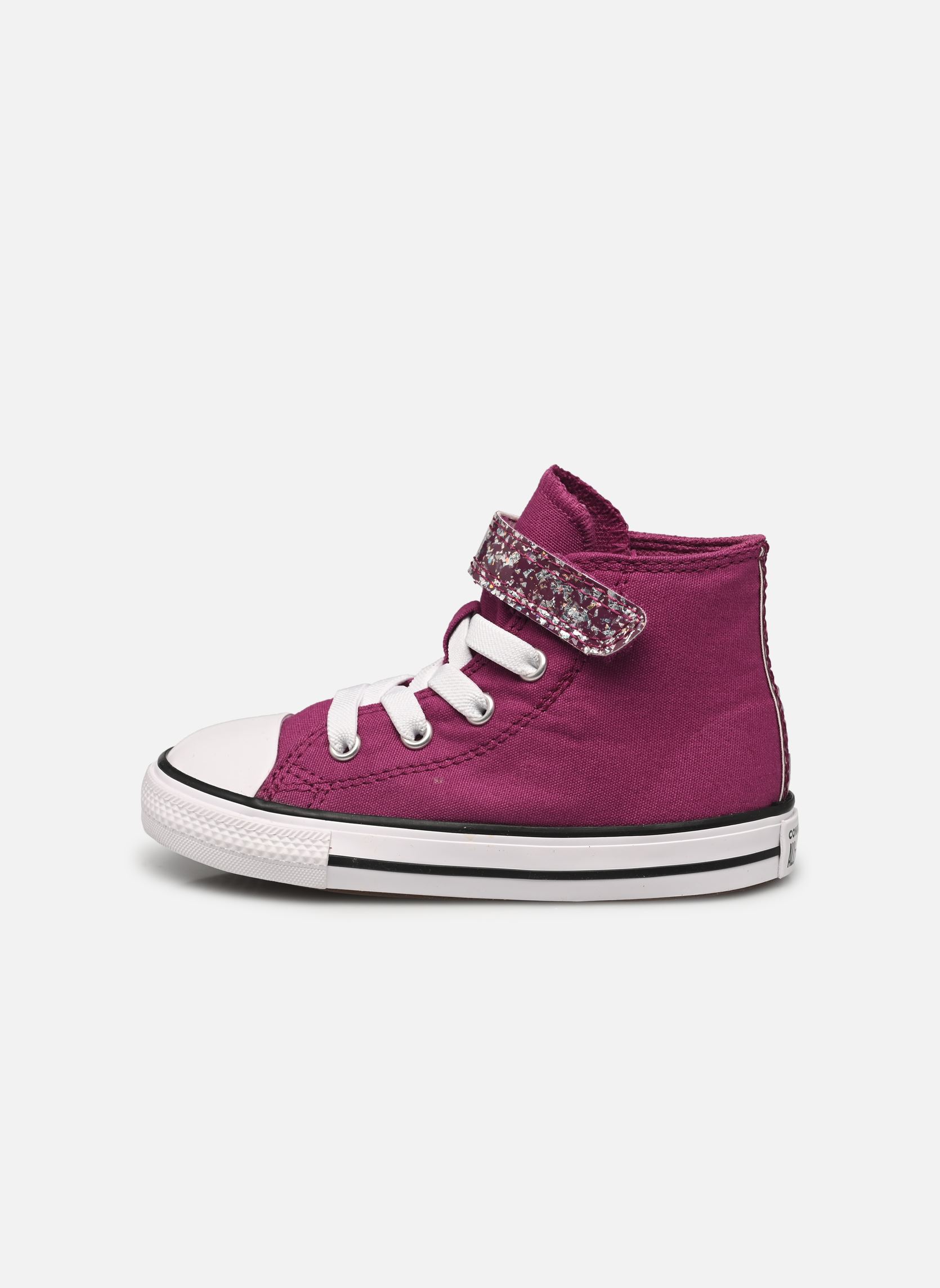Baskets hautes Chuck Taylor All Star 1V Hi I fille violet Converse Baskets hautes Chuck Taylor All Star 1V Hi I fille violet Quantum Violet/White/Black