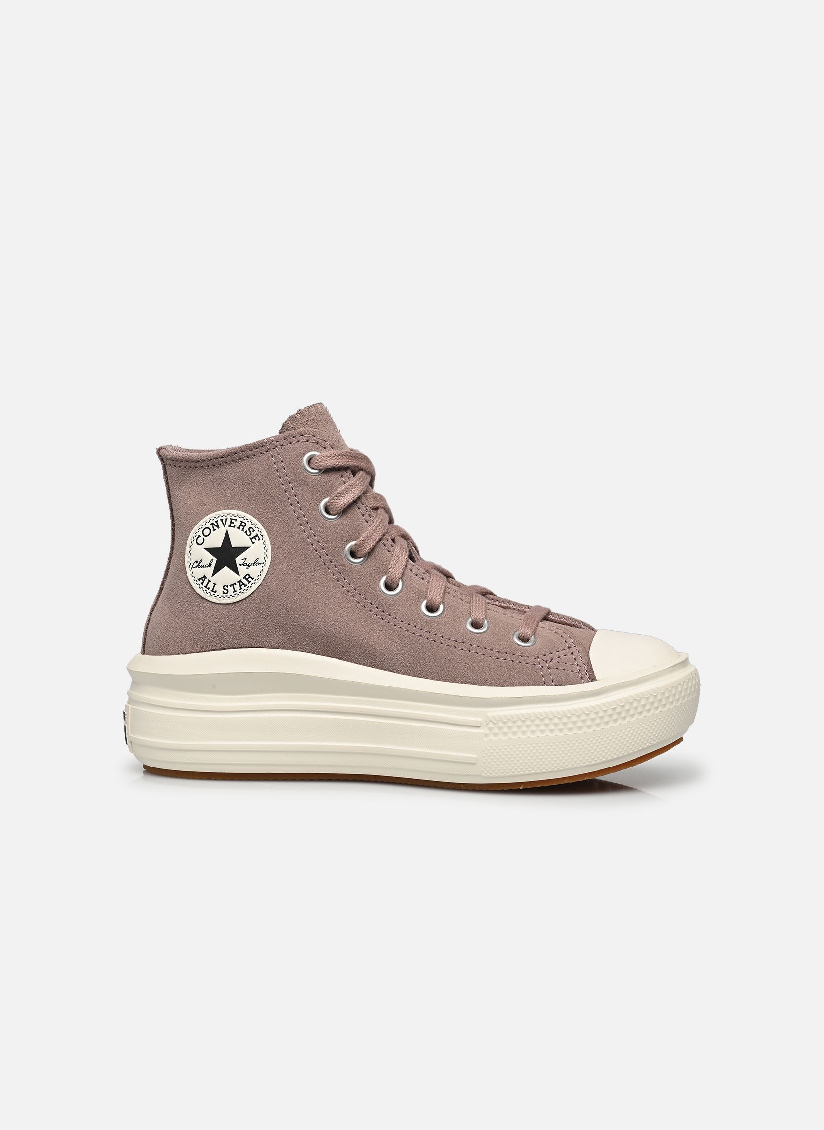 Baskets hautes Chuck Taylor All Star Move Hi C fille marron Converse Baskets hautes Chuck Taylor All Star Move Hi C fille marron Bite The Dust/Egret