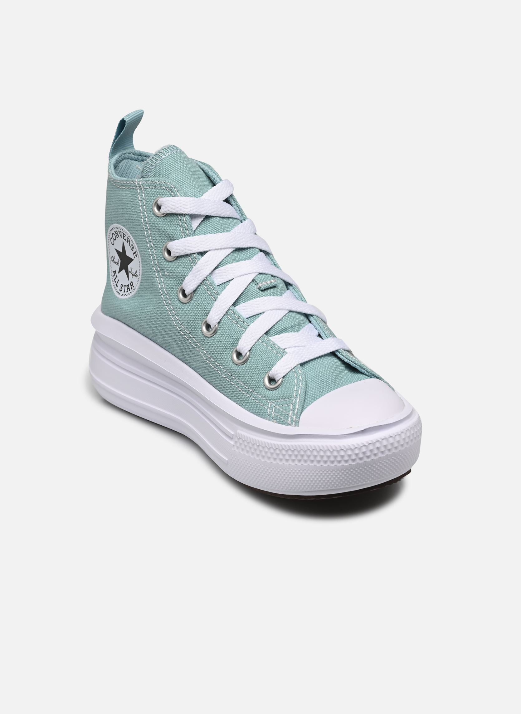 Baskets montantes enfant Converse CHUCK TAYLOR ALL STAR MOVE PLATFORM - vue 2