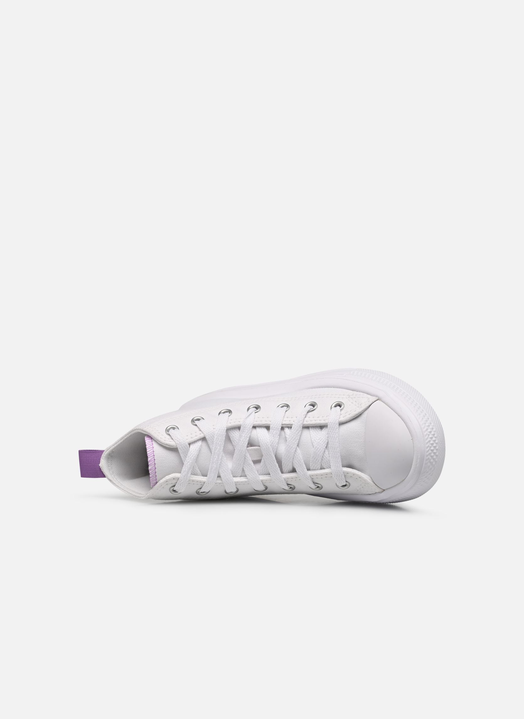 Knöchelhohe Sneaker Chuck Taylor All Star Move Hi C mädchen weiß Converse Knöchelhohe Sneaker Chuck Taylor All Star Move Hi C mädchen weiß WhitePixel PurpleWhite