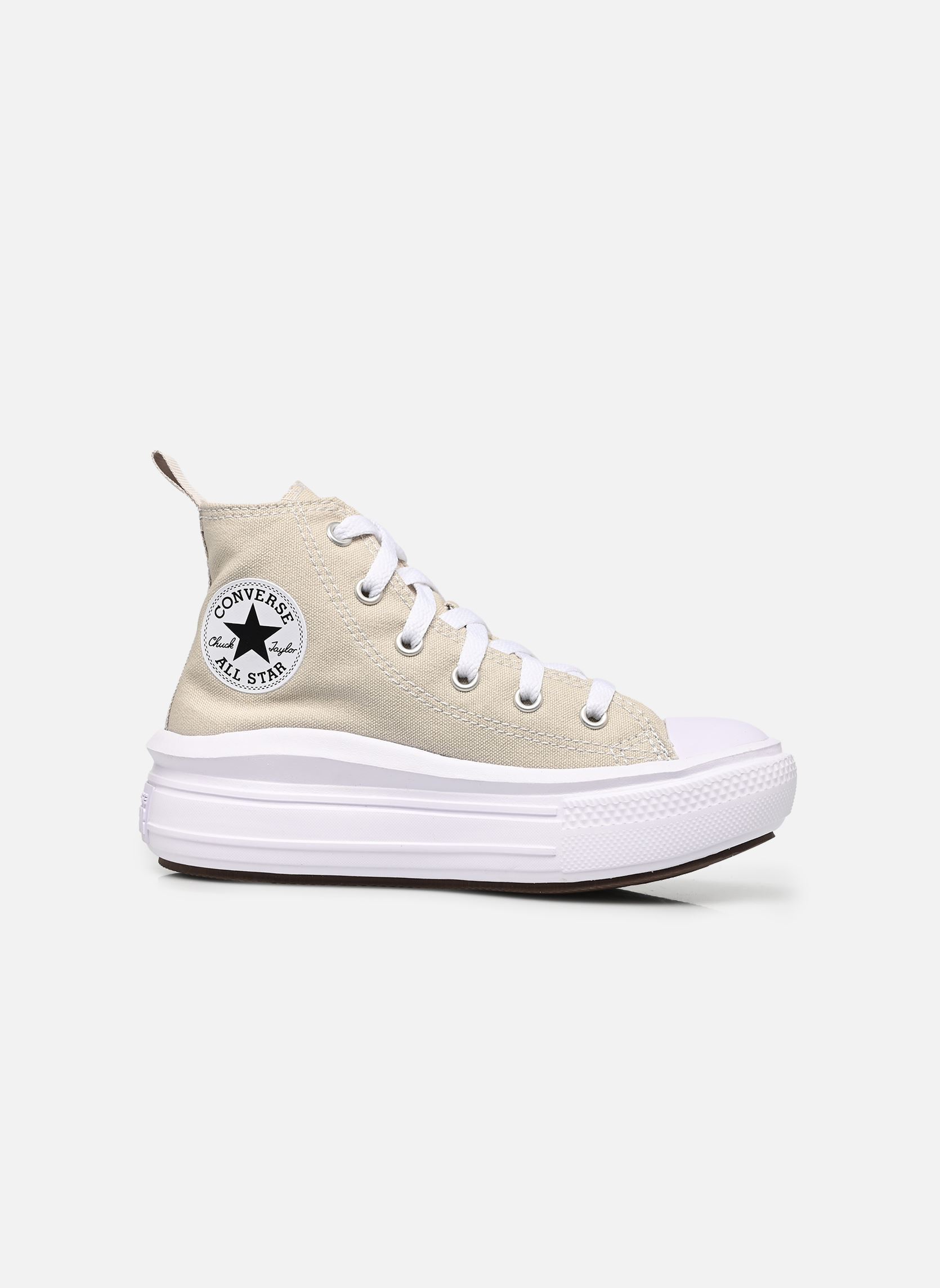 Baskets hautes Chuck Taylor All Star Move Hi C fille vert Converse Baskets hautes Chuck Taylor All Star Move Hi C fille vert SAGE SMOKE/WHITE/BLACK