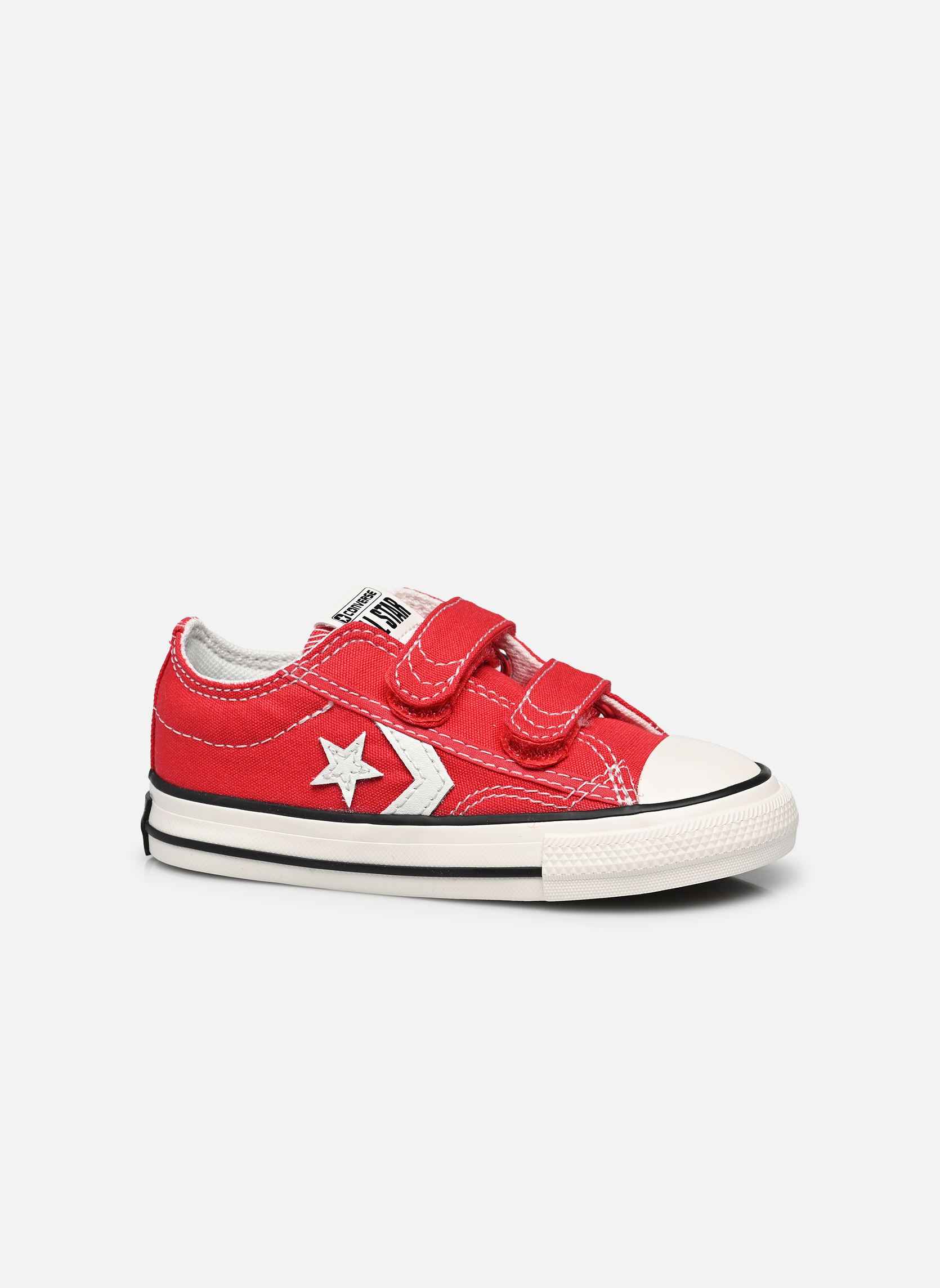 Niedrige Sneaker Star Player 76 Ox I rot Converse Niedrige Sneaker Star Player 76 Ox I rot Red/Vintage White