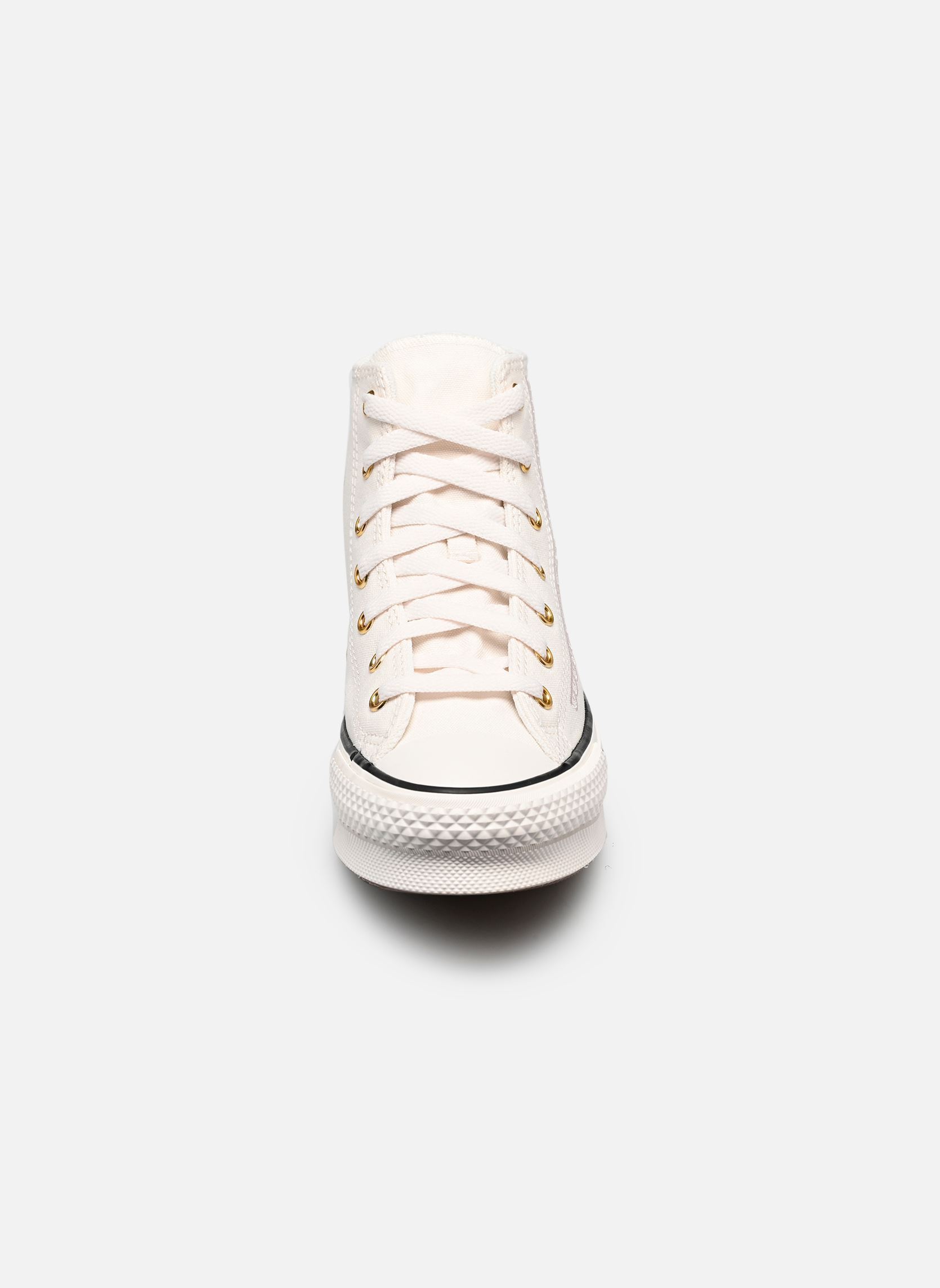 Knöchelhohe Sneaker Chuck Taylor All Star Eva Lift Hi J mädchen weiß Converse Knöchelhohe Sneaker Chuck Taylor All Star Eva Lift Hi J mädchen weiß VINTAGE WHITE