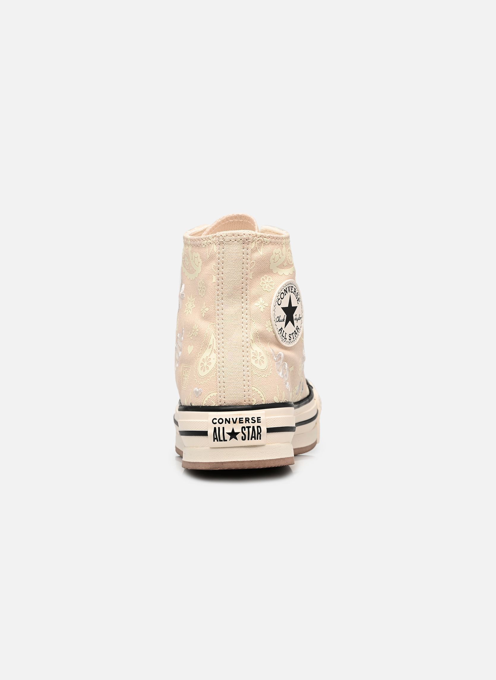 Knöchelhohe Sneaker Chuck Taylor All Star Eva Lift Hi J mädchen beige Converse Knöchelhohe Sneaker Chuck Taylor All Star Eva Lift Hi J mädchen beige NATURAL IVORY/EGRET