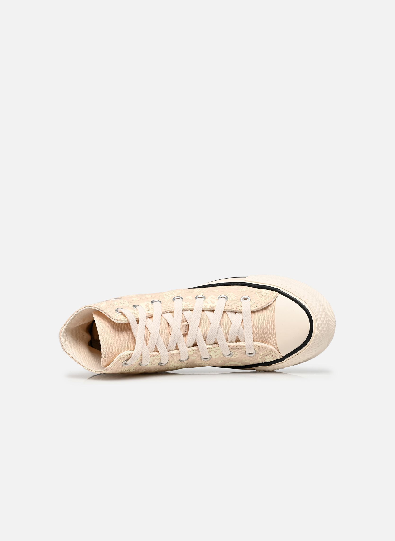 Knöchelhohe Sneaker Chuck Taylor All Star Eva Lift Hi J mädchen beige Converse Knöchelhohe Sneaker Chuck Taylor All Star Eva Lift Hi J mädchen beige NATURAL IVORY/EGRET