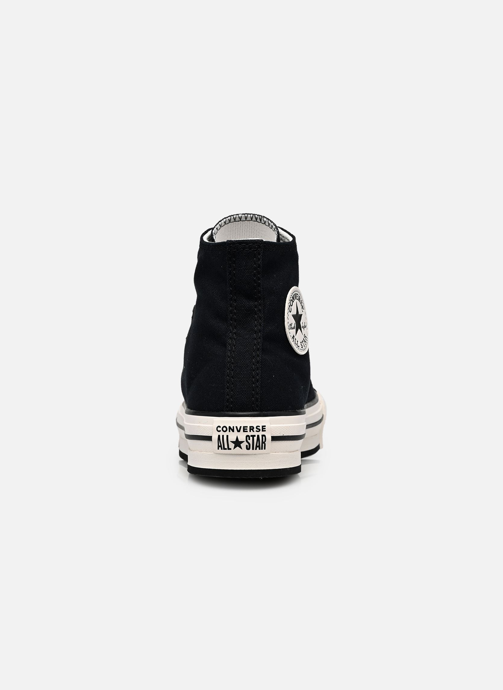 Knöchelhohe Sneaker Chuck Taylor All Star Eva Lift Hi J schwarz Converse Knöchelhohe Sneaker Chuck Taylor All Star Eva Lift Hi J schwarz BLACK/WHITE/SLIVER