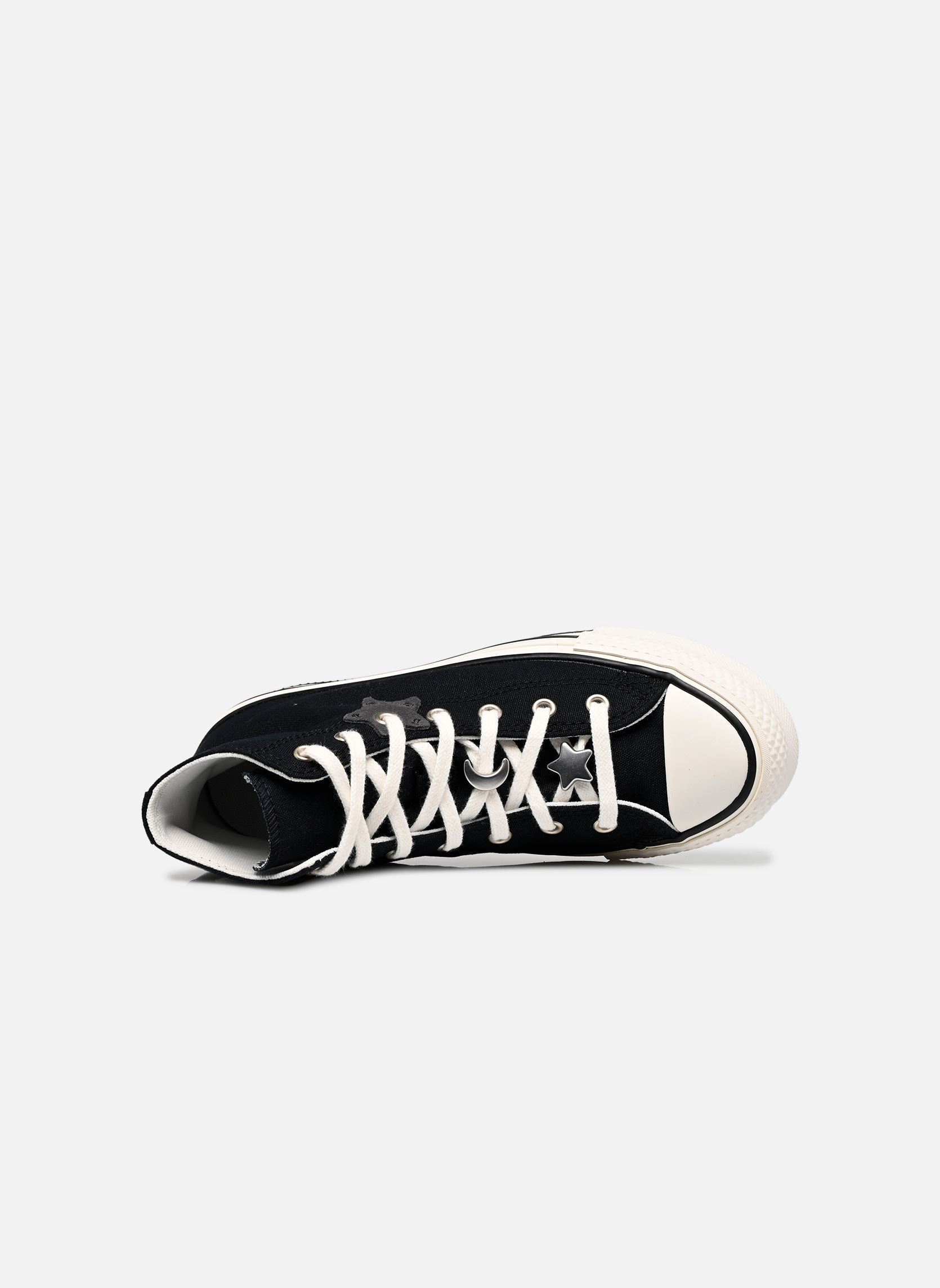 Knöchelhohe Sneaker Chuck Taylor All Star Eva Lift Hi J schwarz Converse Knöchelhohe Sneaker Chuck Taylor All Star Eva Lift Hi J schwarz BLACK/WHITE/SLIVER