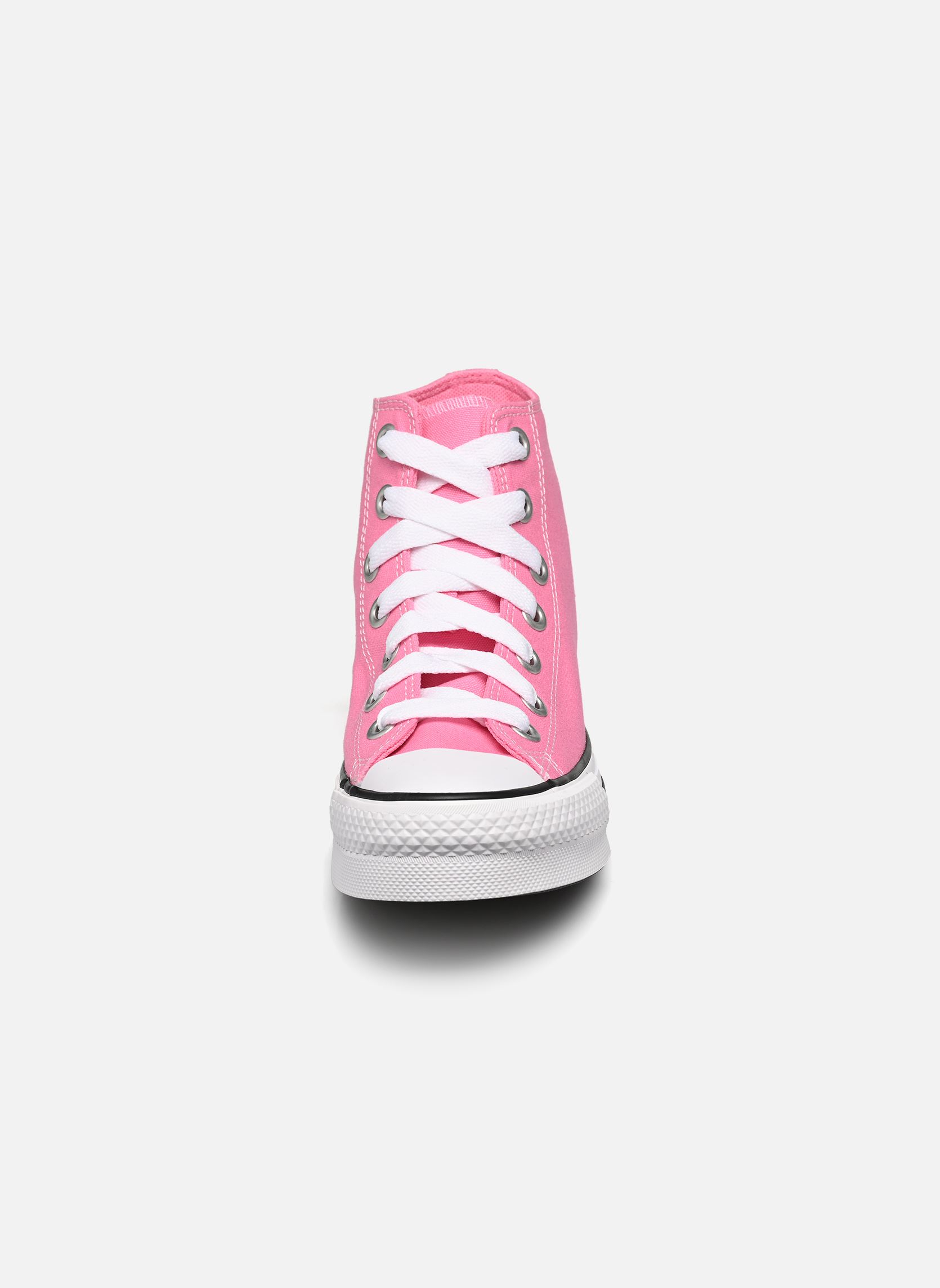 Hoge sneakers Chuck Taylor All Star Eva Lift Hi J meisjes roze Converse Hoge sneakers Chuck Taylor All Star Eva Lift Hi J meisjes roze Pink/White/Black