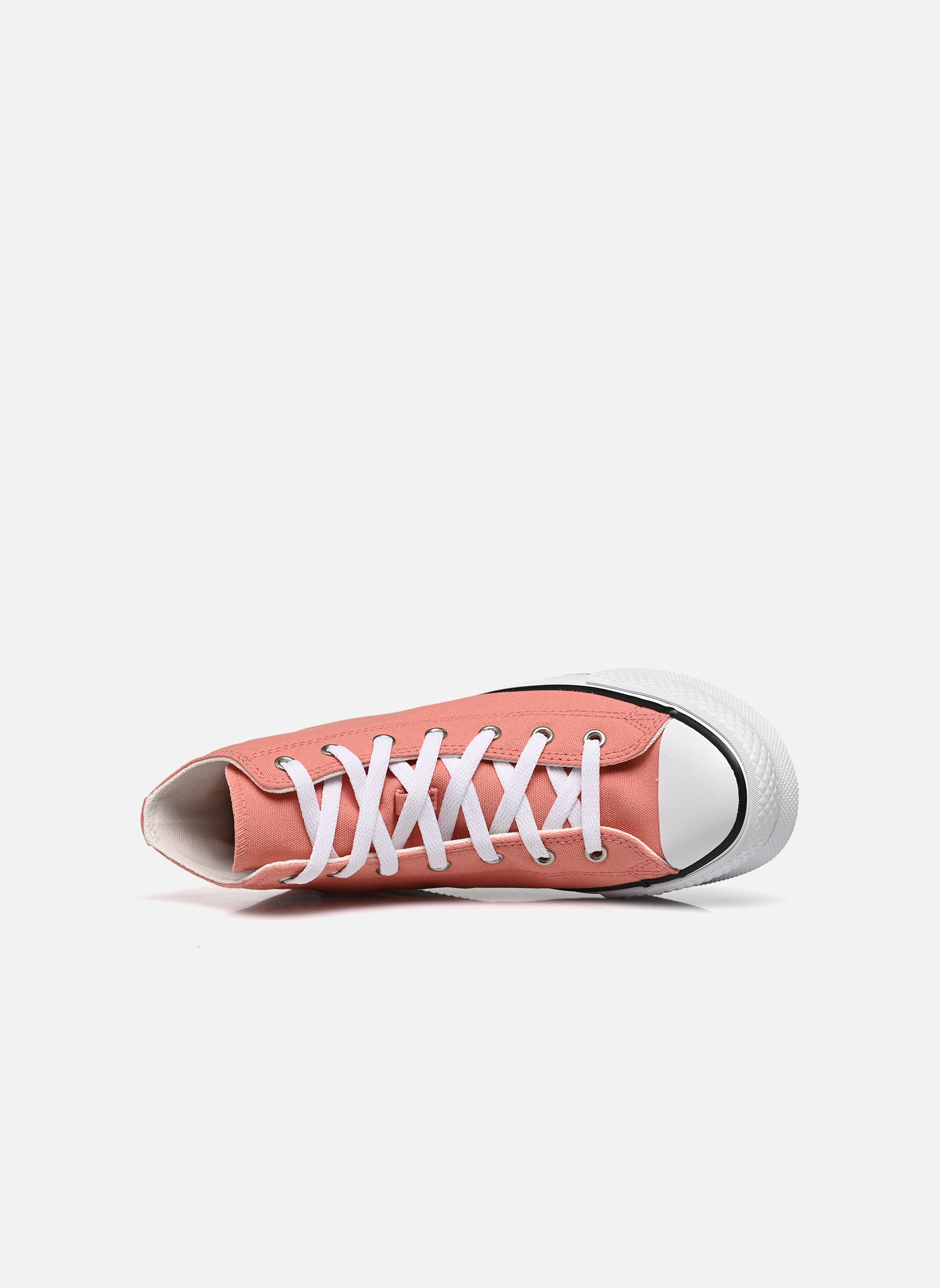 Knöchelhohe Sneaker Chuck Taylor All Star Eva Lift Hi J mädchen orange Converse Knöchelhohe Sneaker Chuck Taylor All Star Eva Lift Hi J mädchen orange Vintage Peach/White