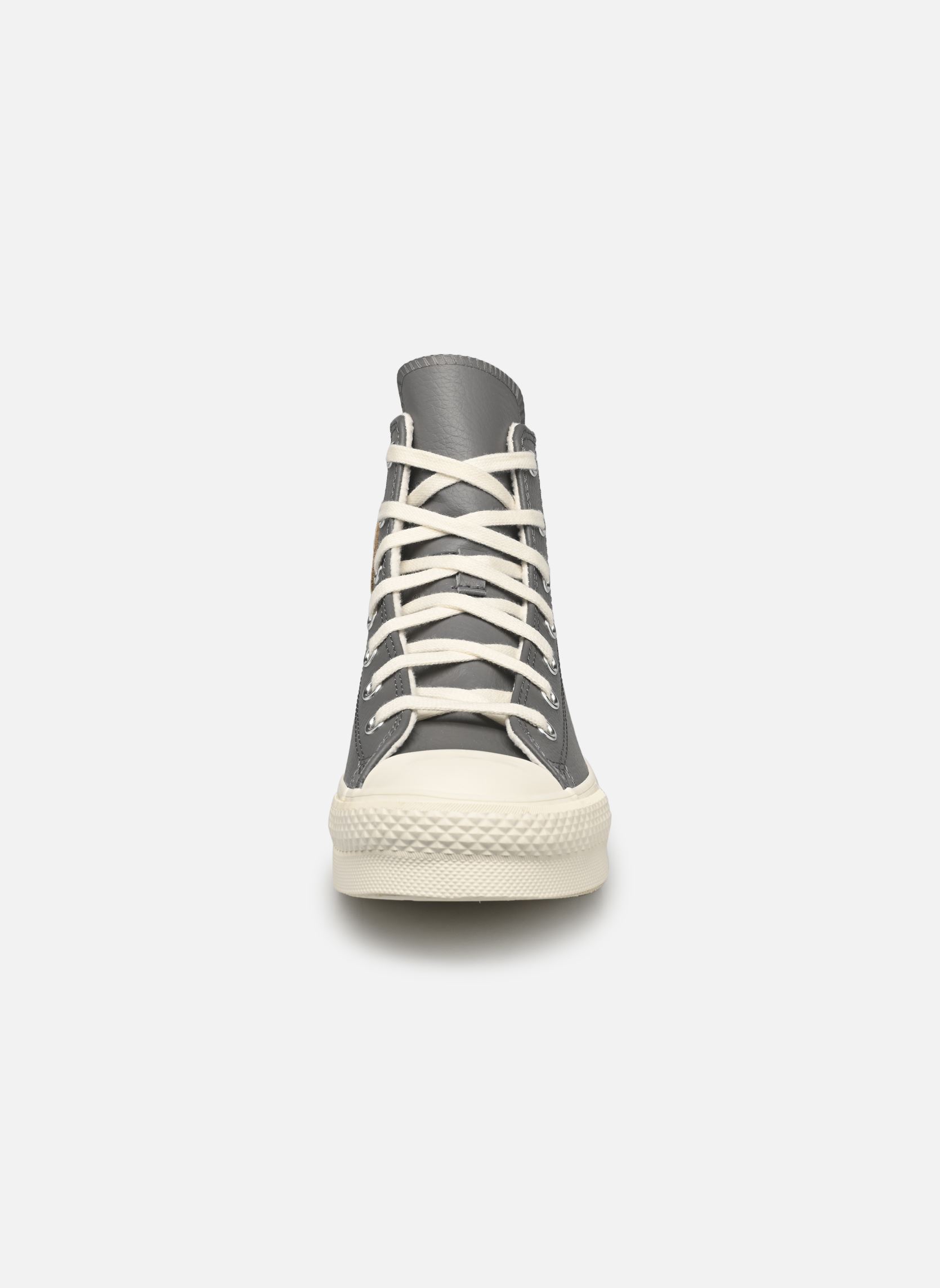 Baskets hautes Chuck Taylor All Star Eva Lift Hi J fille gris Converse Baskets hautes Chuck Taylor All Star Eva Lift Hi J fille gris Sharkskin/Warm Quarry