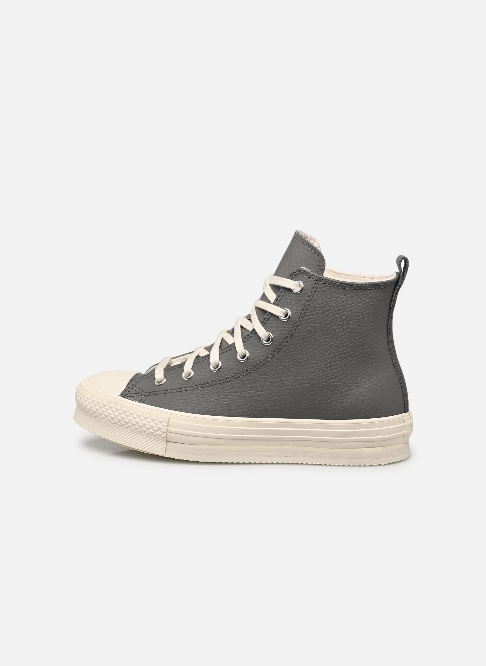 Baskets hautes Chuck Taylor All Star Eva Lift Hi J fille gris Converse Baskets hautes Chuck Taylor All Star Eva Lift Hi J fille gris Sharkskin/Warm Quarry
