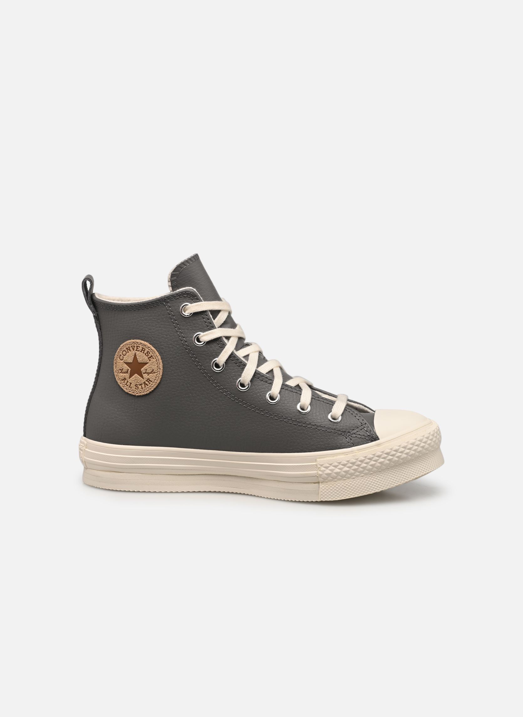Baskets hautes Chuck Taylor All Star Eva Lift Hi J fille gris Converse Baskets hautes Chuck Taylor All Star Eva Lift Hi J fille gris Sharkskin/Warm Quarry