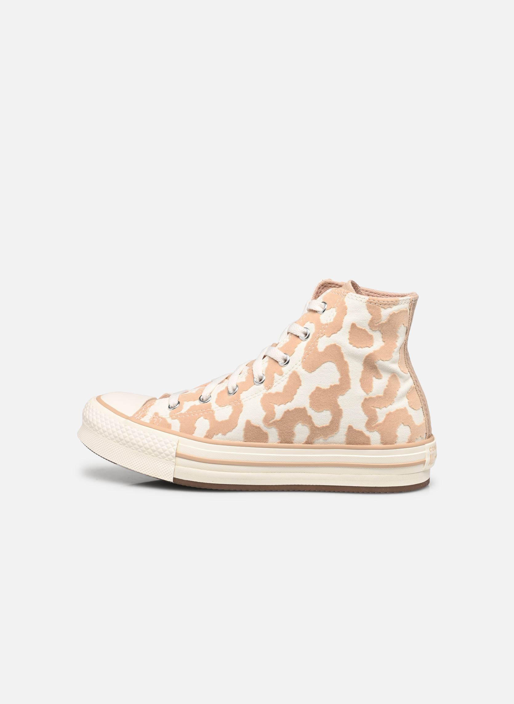Hoge sneakers Chuck Taylor All Star Eva Lift Hi J meisjes beige Converse Hoge sneakers Chuck Taylor All Star Eva Lift Hi J meisjes beige Egret/Warm Quarry/Egret