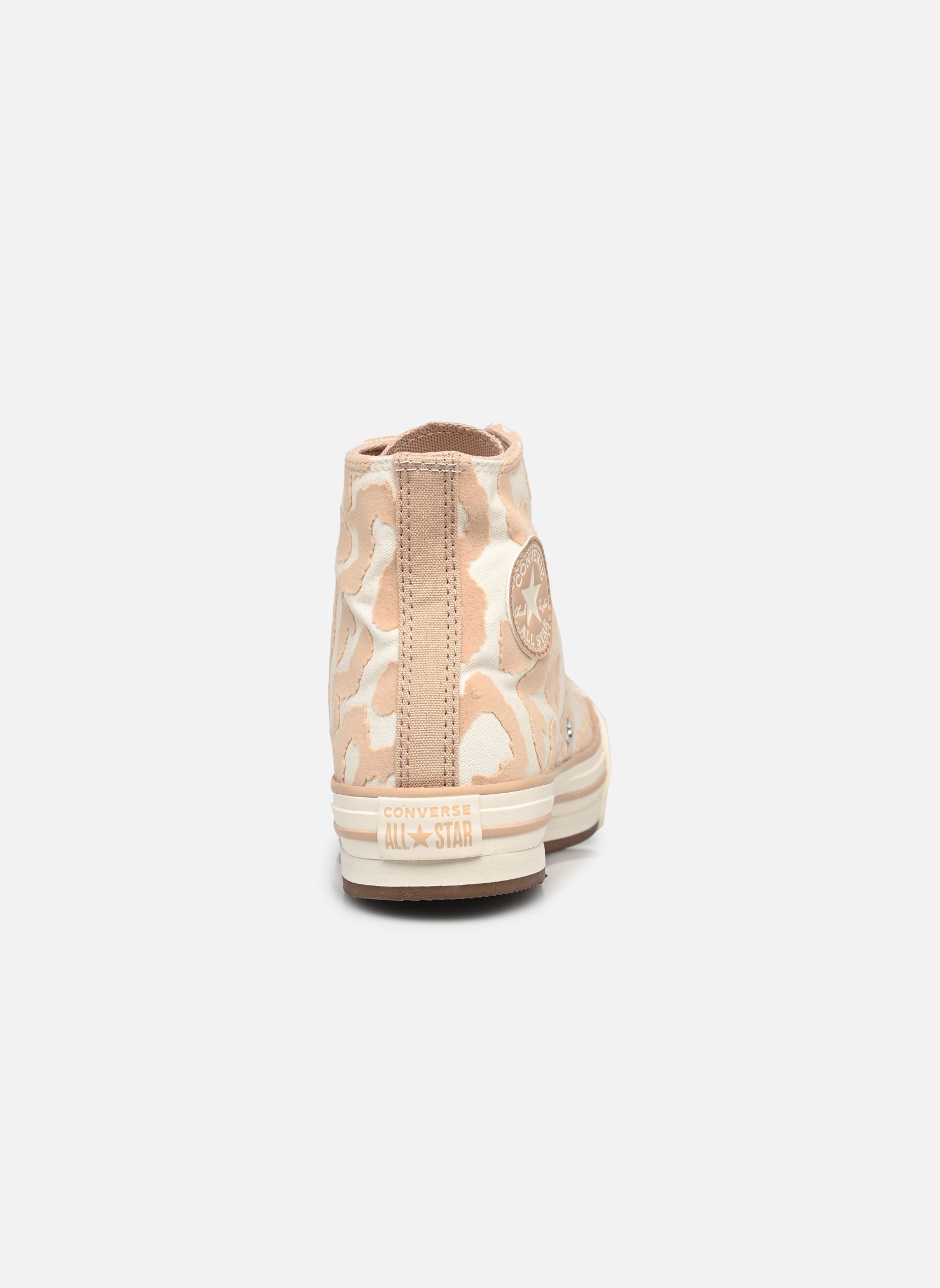 Hoge sneakers Chuck Taylor All Star Eva Lift Hi J meisjes beige Converse Hoge sneakers Chuck Taylor All Star Eva Lift Hi J meisjes beige Egret/Warm Quarry/Egret