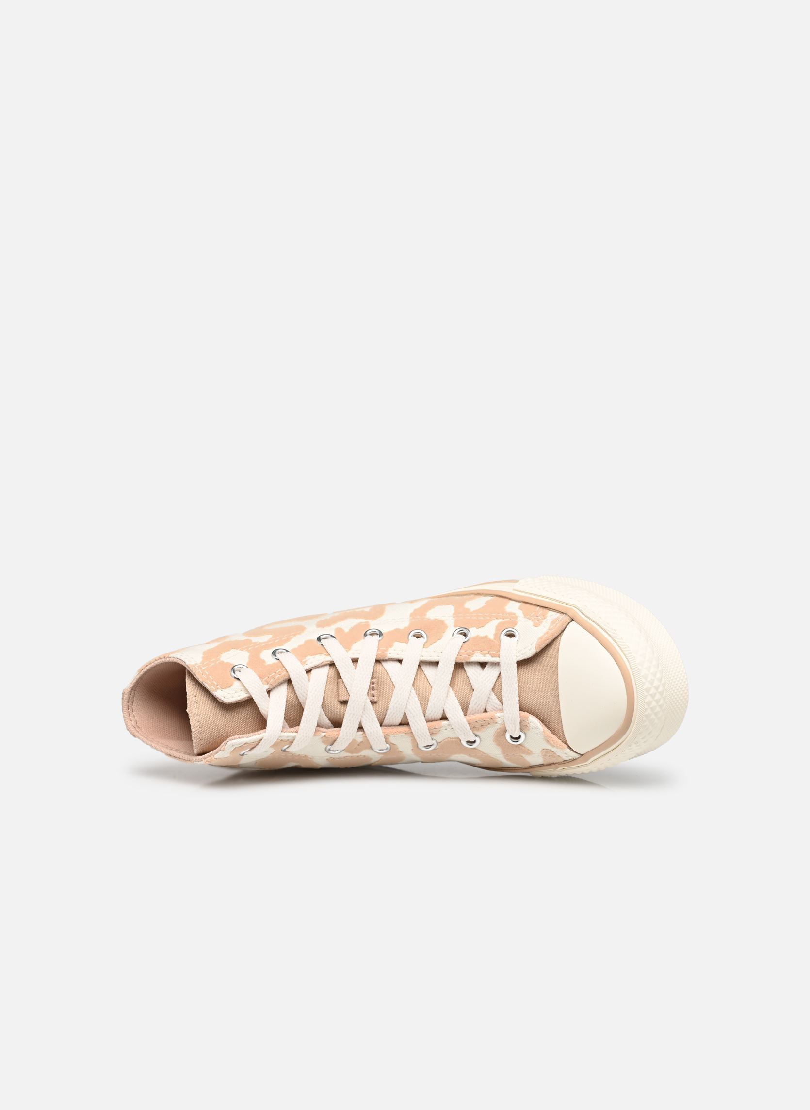 Hoge sneakers Chuck Taylor All Star Eva Lift Hi J meisjes beige Converse Hoge sneakers Chuck Taylor All Star Eva Lift Hi J meisjes beige Egret/Warm Quarry/Egret
