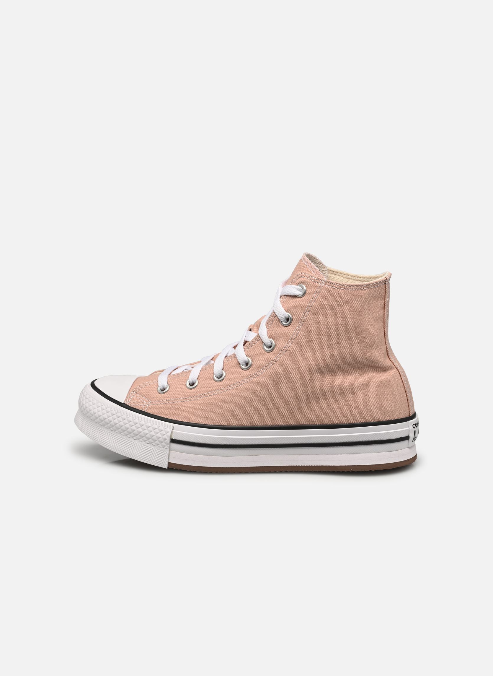 Baskets hautes Chuck Taylor All Star Eva Lift Hi J fille rose Converse Baskets hautes Chuck Taylor All Star Eva Lift Hi J fille rose Dusty Cinder/White