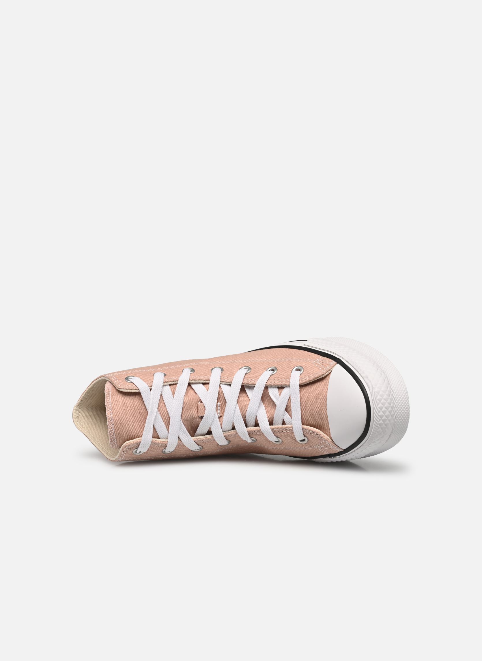 Baskets hautes Chuck Taylor All Star Eva Lift Hi J fille rose Converse Baskets hautes Chuck Taylor All Star Eva Lift Hi J fille rose Dusty Cinder/White