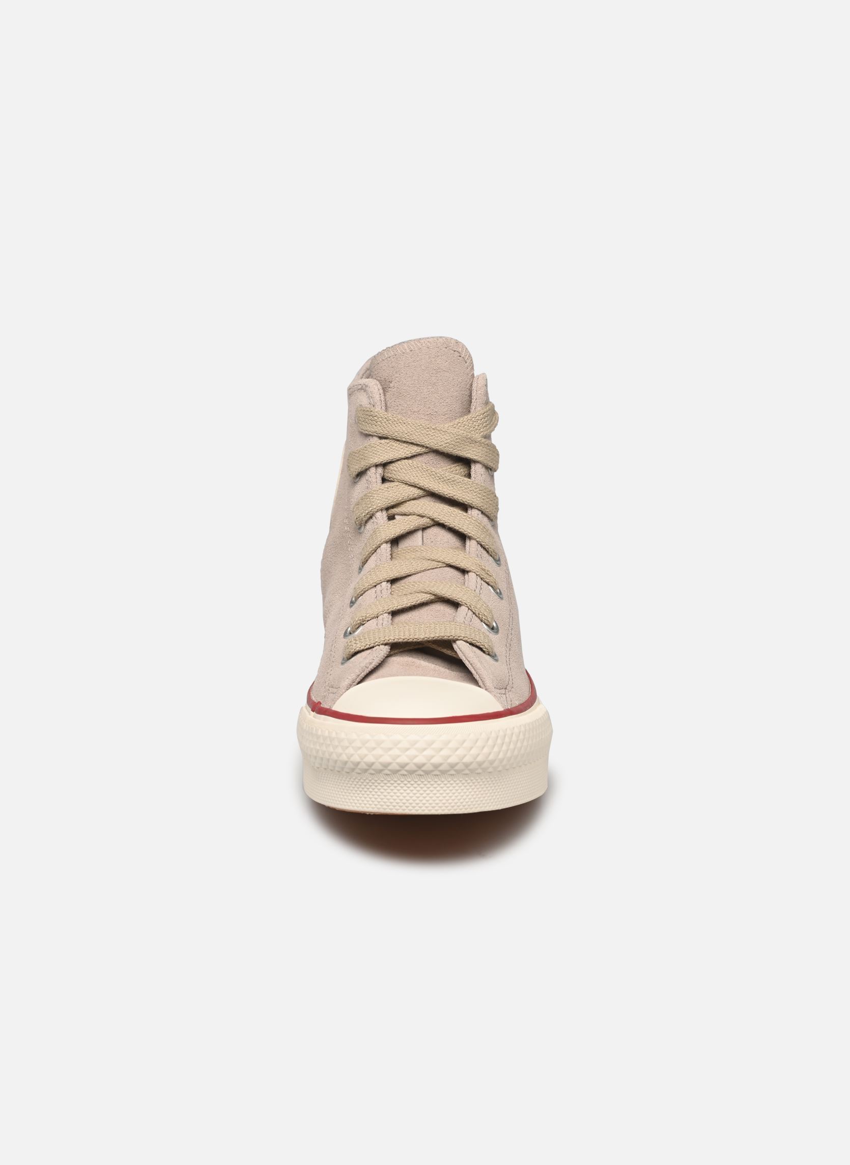 Baskets hautes Chuck Taylor All Star Eva Lift Hi J fille beige Converse Baskets hautes Chuck Taylor All Star Eva Lift Hi J fille beige Papyrus/Egret