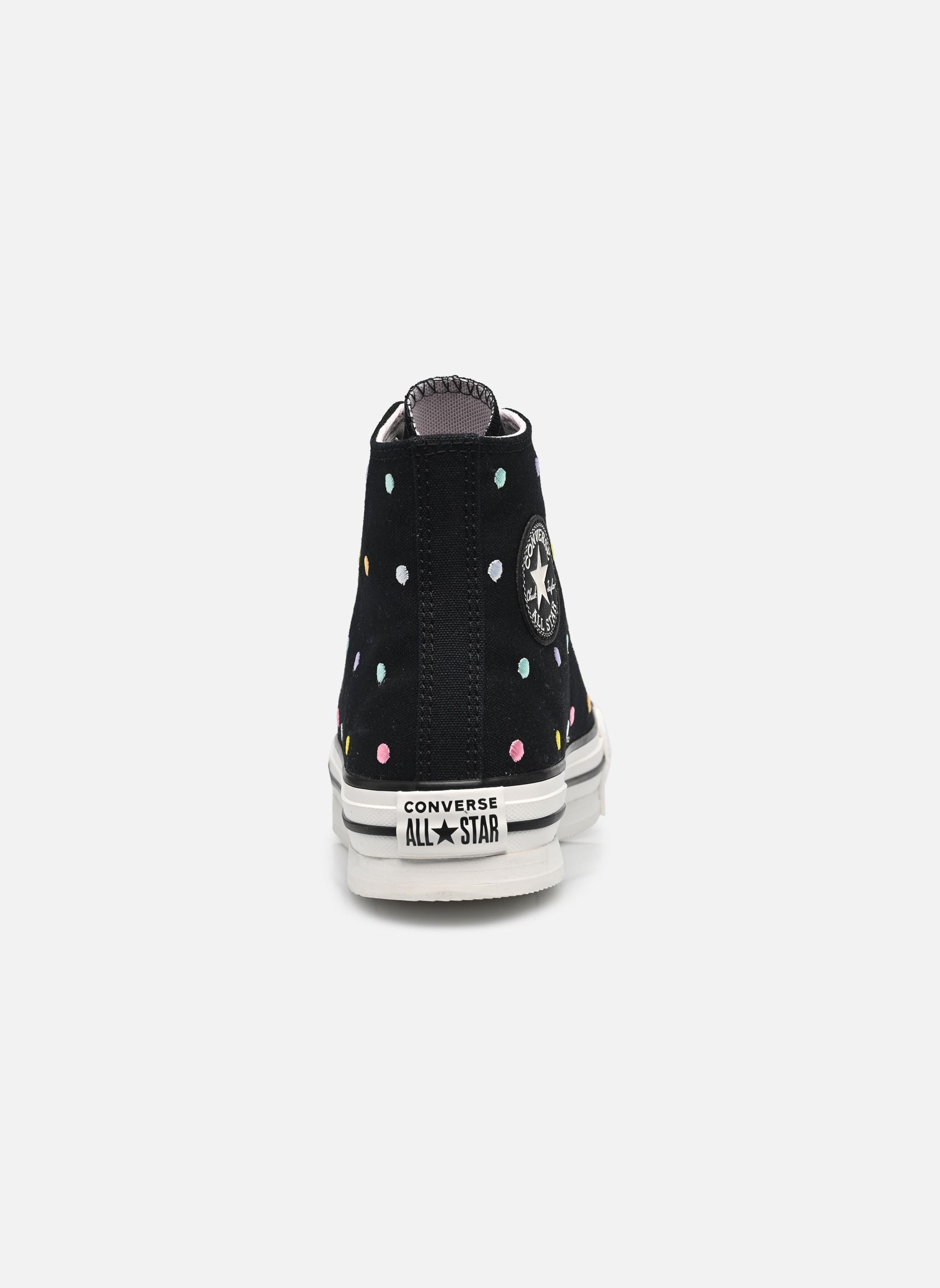 Knöchelhohe Sneaker Chuck Taylor All Star Eva Lift Hi J mädchen schwarz Converse Knöchelhohe Sneaker Chuck Taylor All Star Eva Lift Hi J mädchen schwarz Black/Vintage White