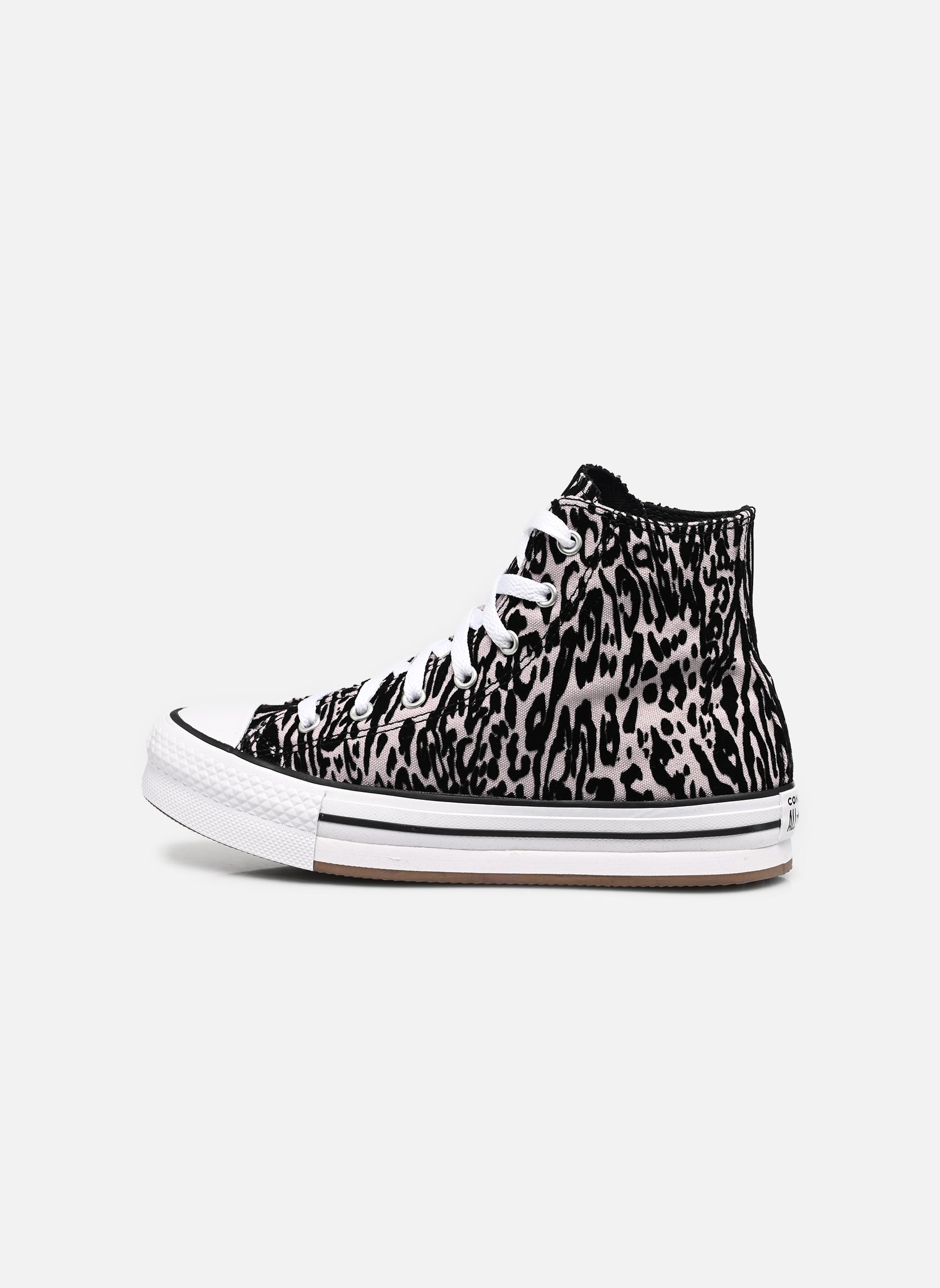 Hoge sneakers Chuck Taylor All Star Eva Lift Hi J meisjes zwart Converse Hoge sneakers Chuck Taylor All Star Eva Lift Hi J meisjes zwart Frozen Thistle/White/Black