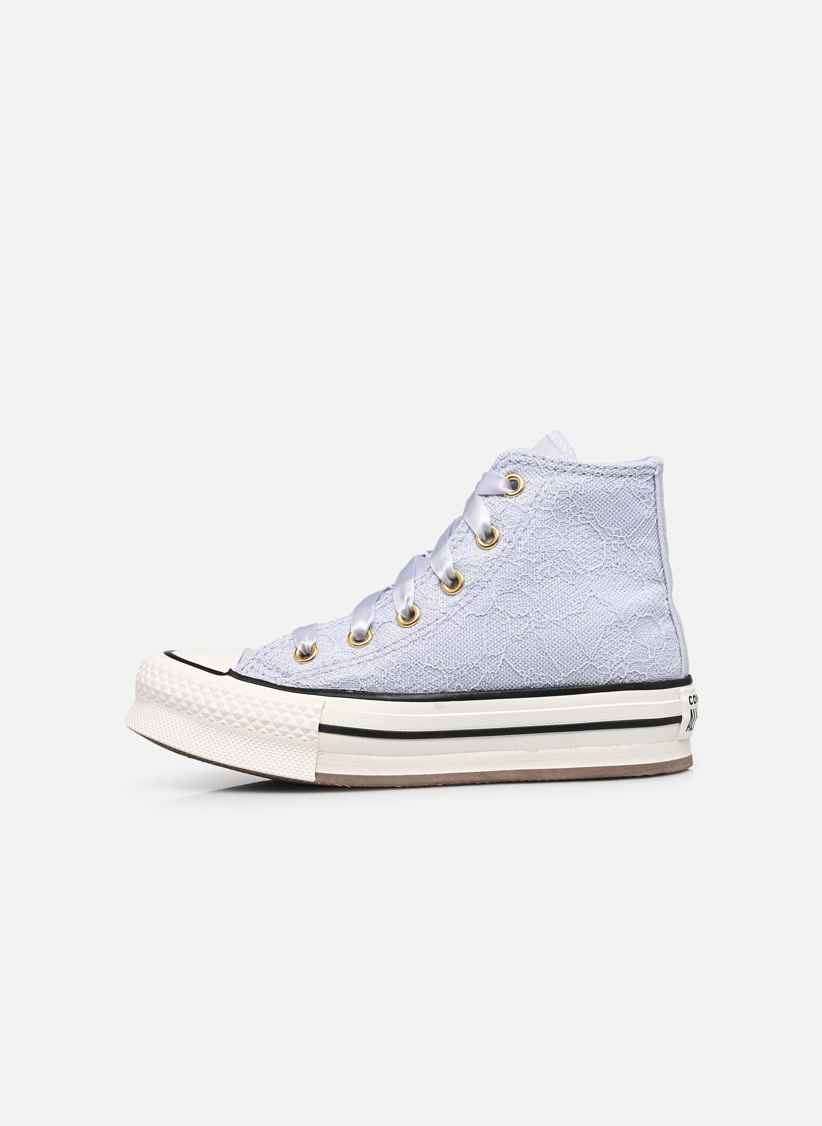 Knöchelhohe Sneaker Chuck Taylor All Star Eva Lift Hi C mädchen blau Converse Knöchelhohe Sneaker Chuck Taylor All Star Eva Lift Hi C mädchen blau ALMOST LAVENDER/GOLD