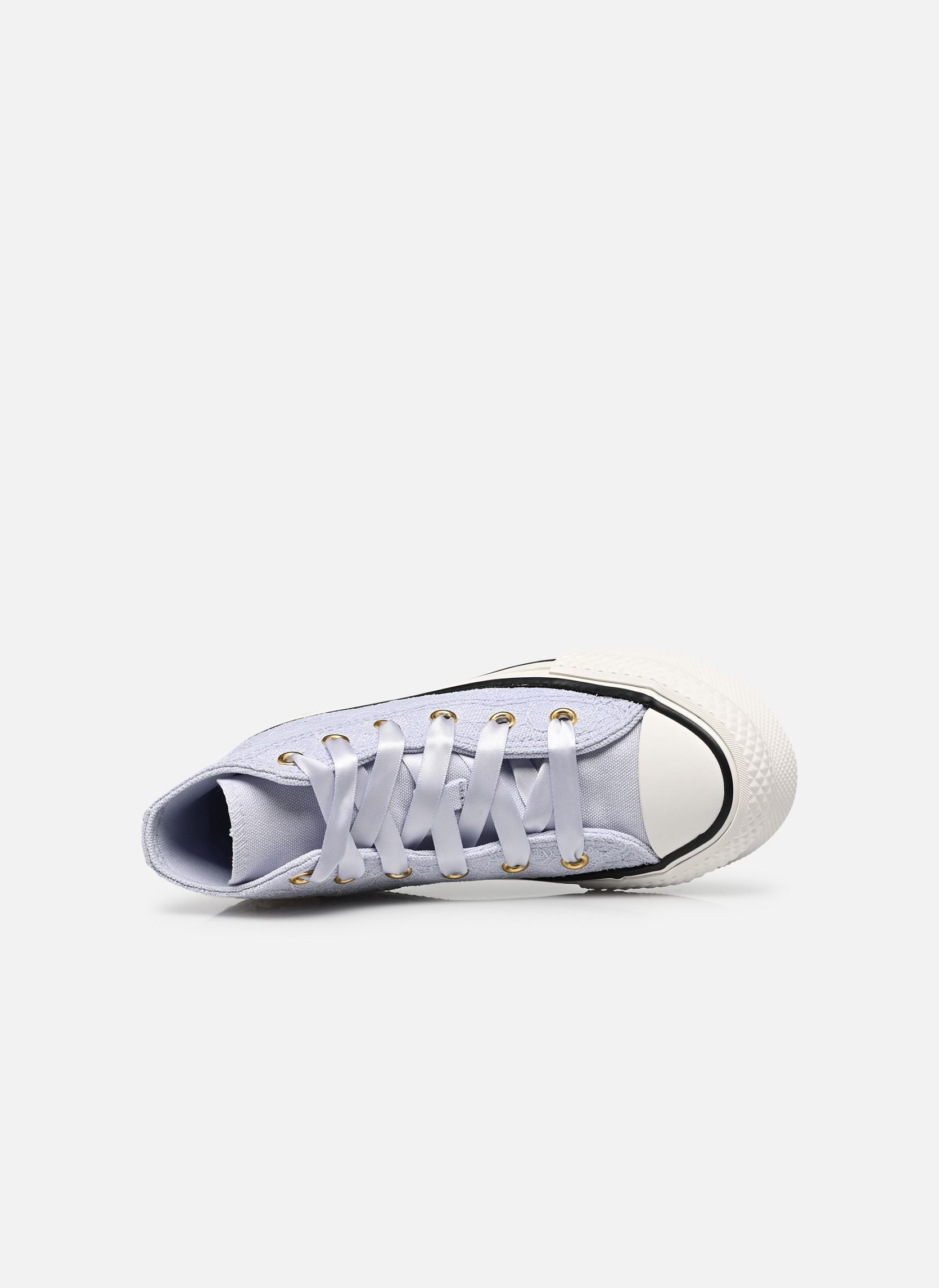 Knöchelhohe Sneaker Chuck Taylor All Star Eva Lift Hi C mädchen blau Converse Knöchelhohe Sneaker Chuck Taylor All Star Eva Lift Hi C mädchen blau ALMOST LAVENDER/GOLD