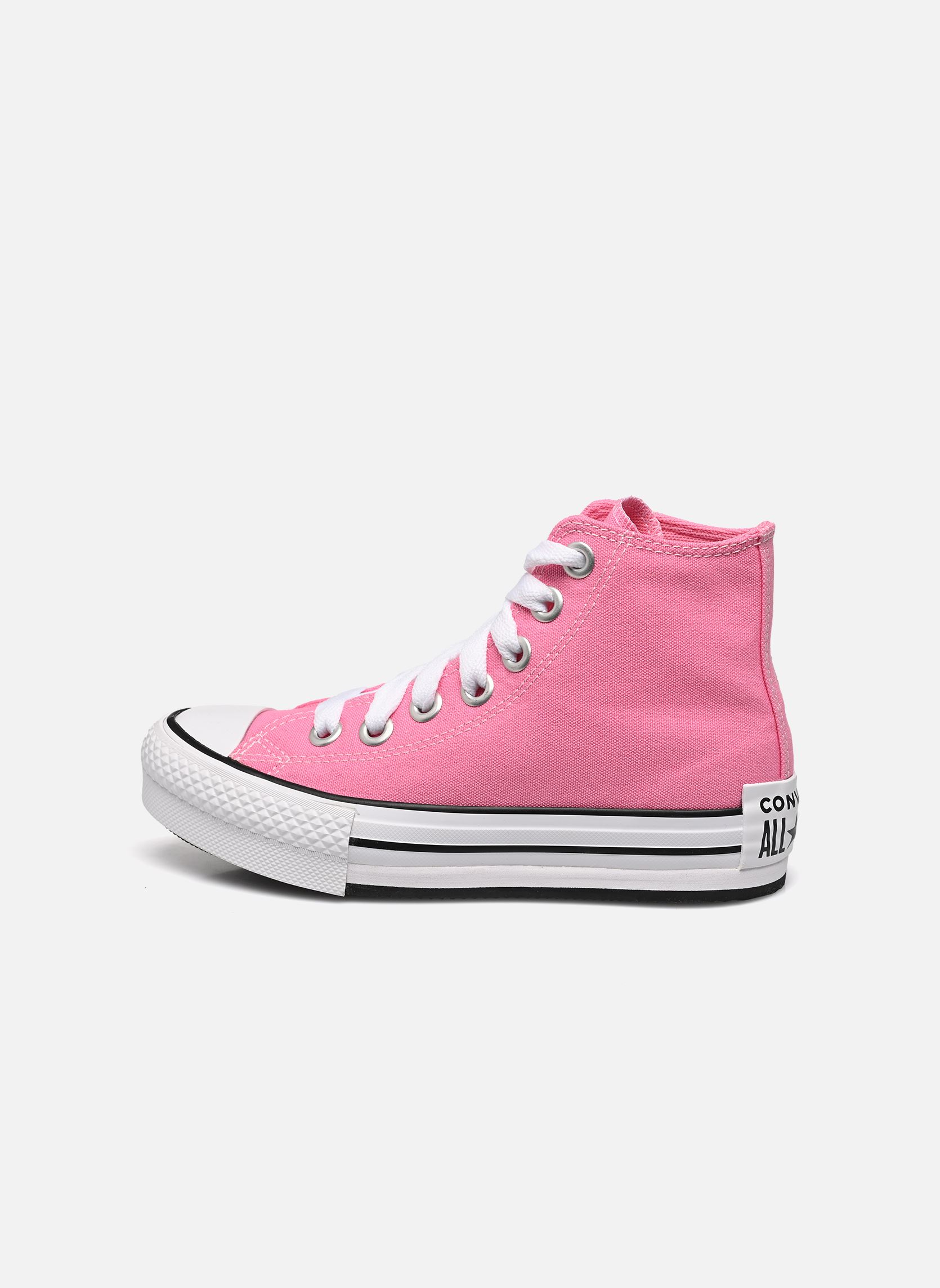 Knöchelhohe Sneaker Chuck Taylor All Star Eva Lift Hi C mädchen rosa Converse Knöchelhohe Sneaker Chuck Taylor All Star Eva Lift Hi C mädchen rosa Pink/White/Black