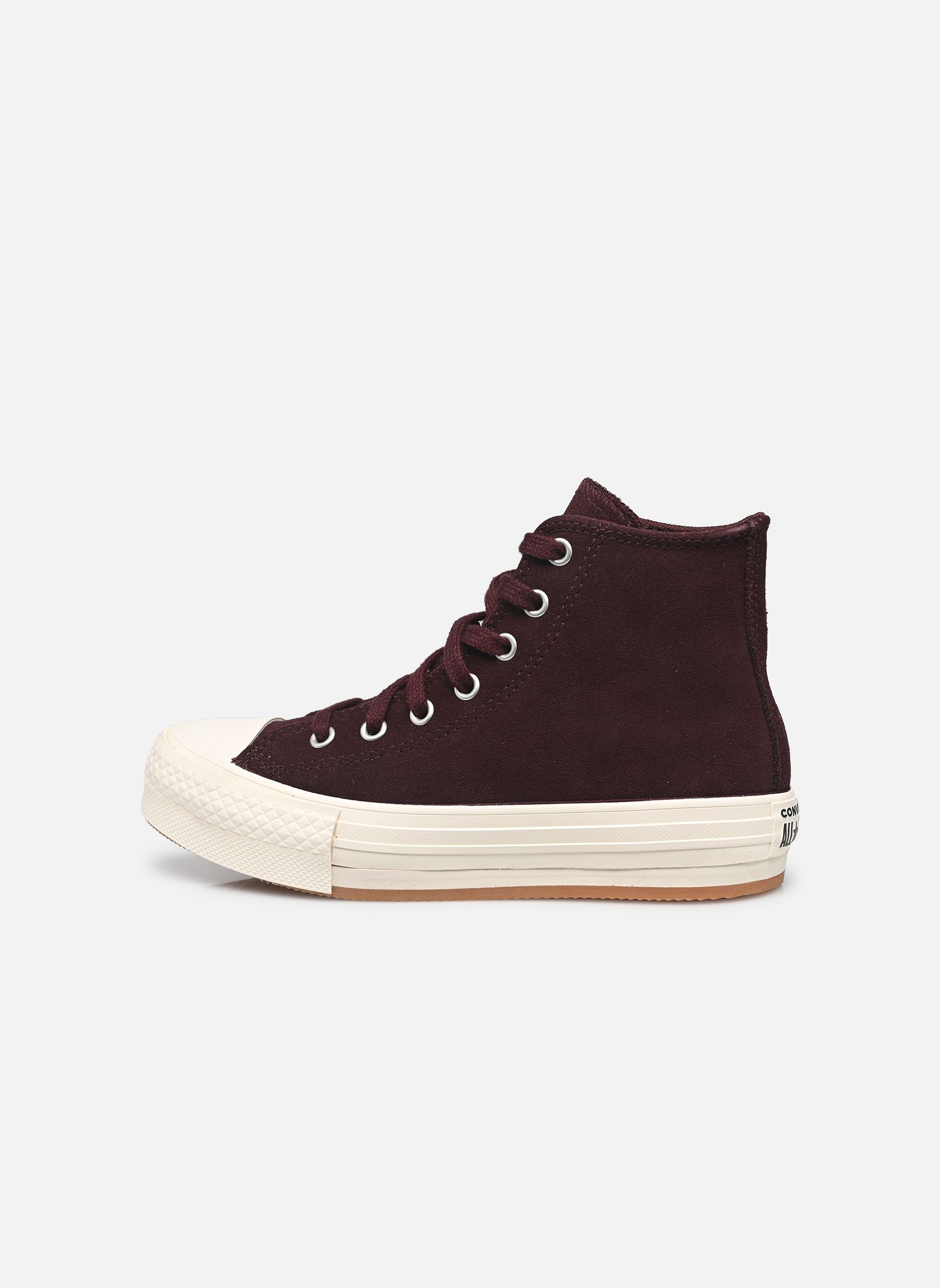 Sneakers alte Chuck Taylor All Star Eva Lift Hi C bambina nero Converse Sneakers alte Chuck Taylor All Star Eva Lift Hi C bambina nero Bloodstone/Egret