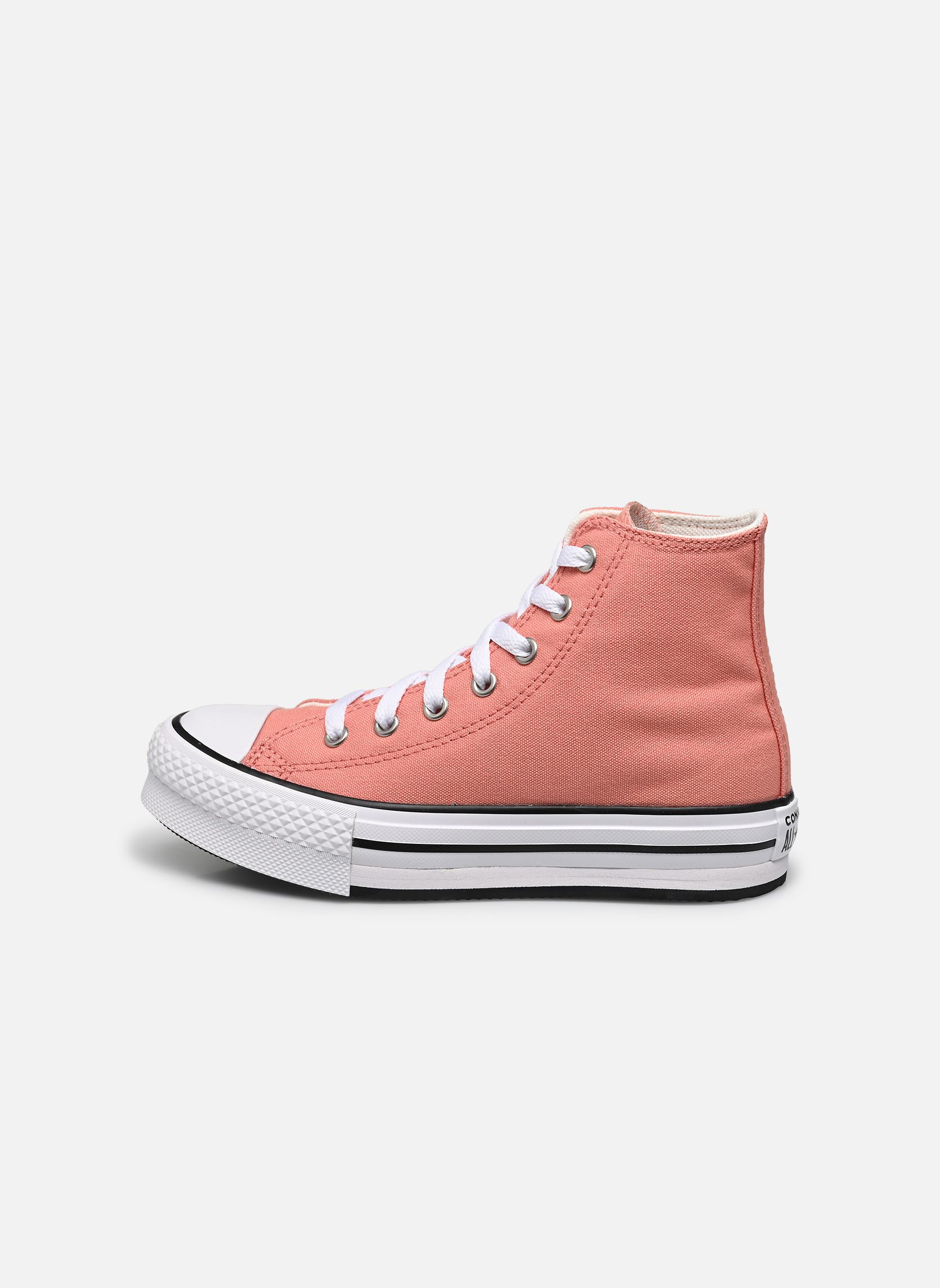 Sneakers alte Chuck Taylor All Star Eva Lift Hi C bambina arancione Converse Sneakers alte Chuck Taylor All Star Eva Lift Hi C bambina arancione Vintage Peach/White