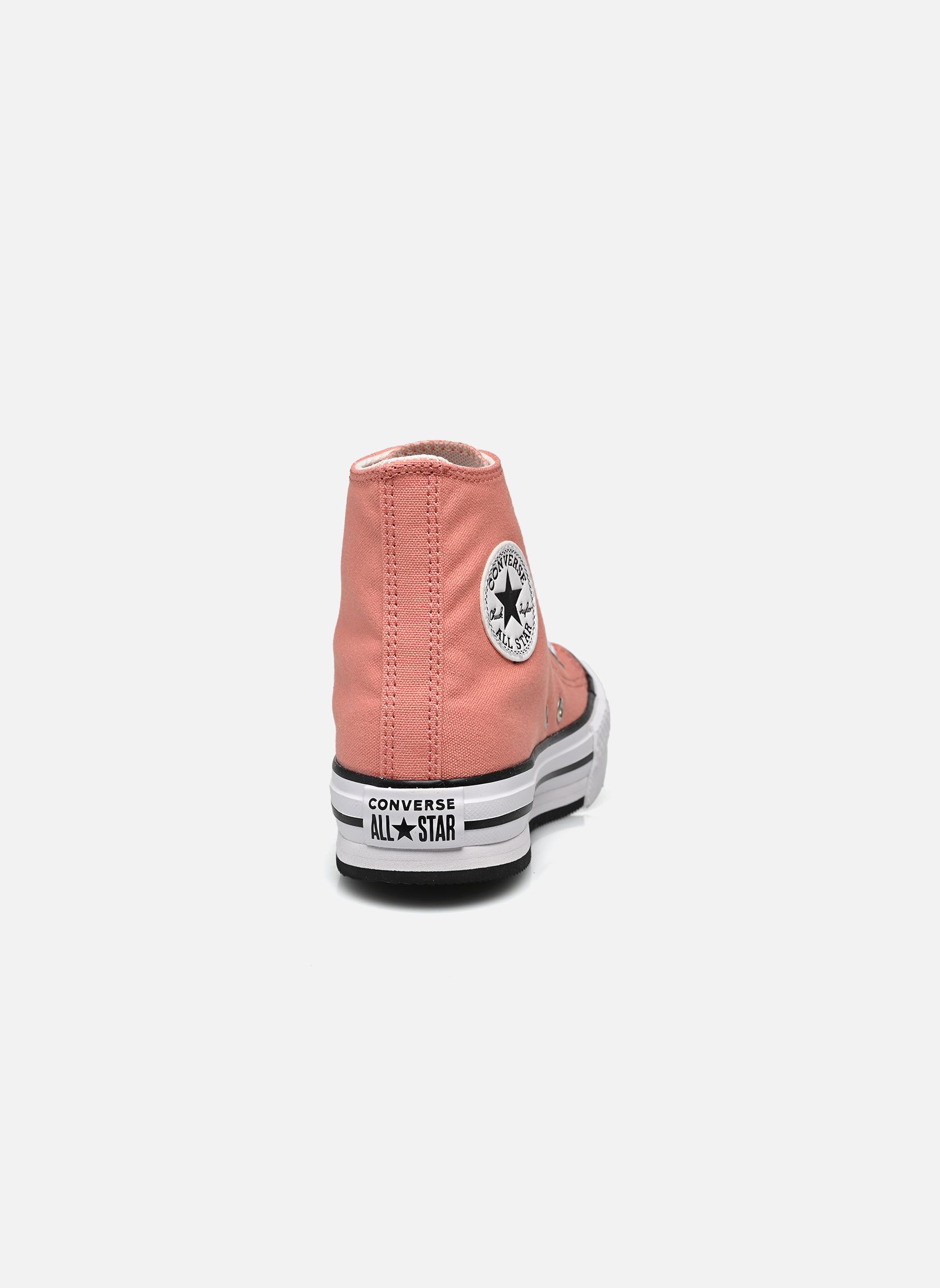 Sneakers alte Chuck Taylor All Star Eva Lift Hi C bambina arancione Converse Sneakers alte Chuck Taylor All Star Eva Lift Hi C bambina arancione Vintage Peach/White