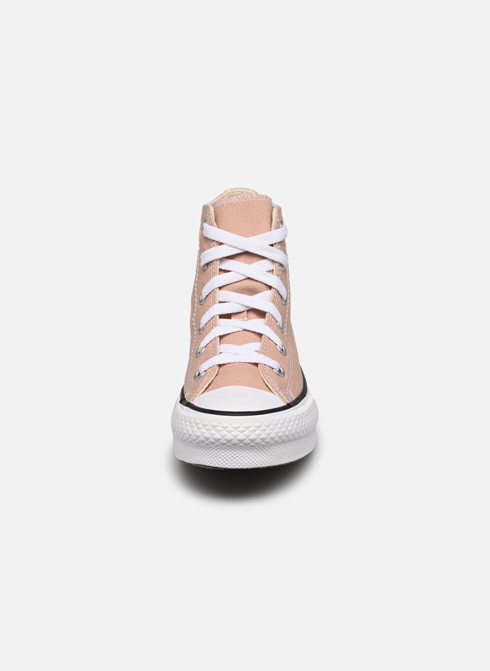 Knöchelhohe Sneaker Chuck Taylor All Star Eva Lift Hi C mädchen rosa Converse Knöchelhohe Sneaker Chuck Taylor All Star Eva Lift Hi C mädchen rosa Dusty Cinder/White