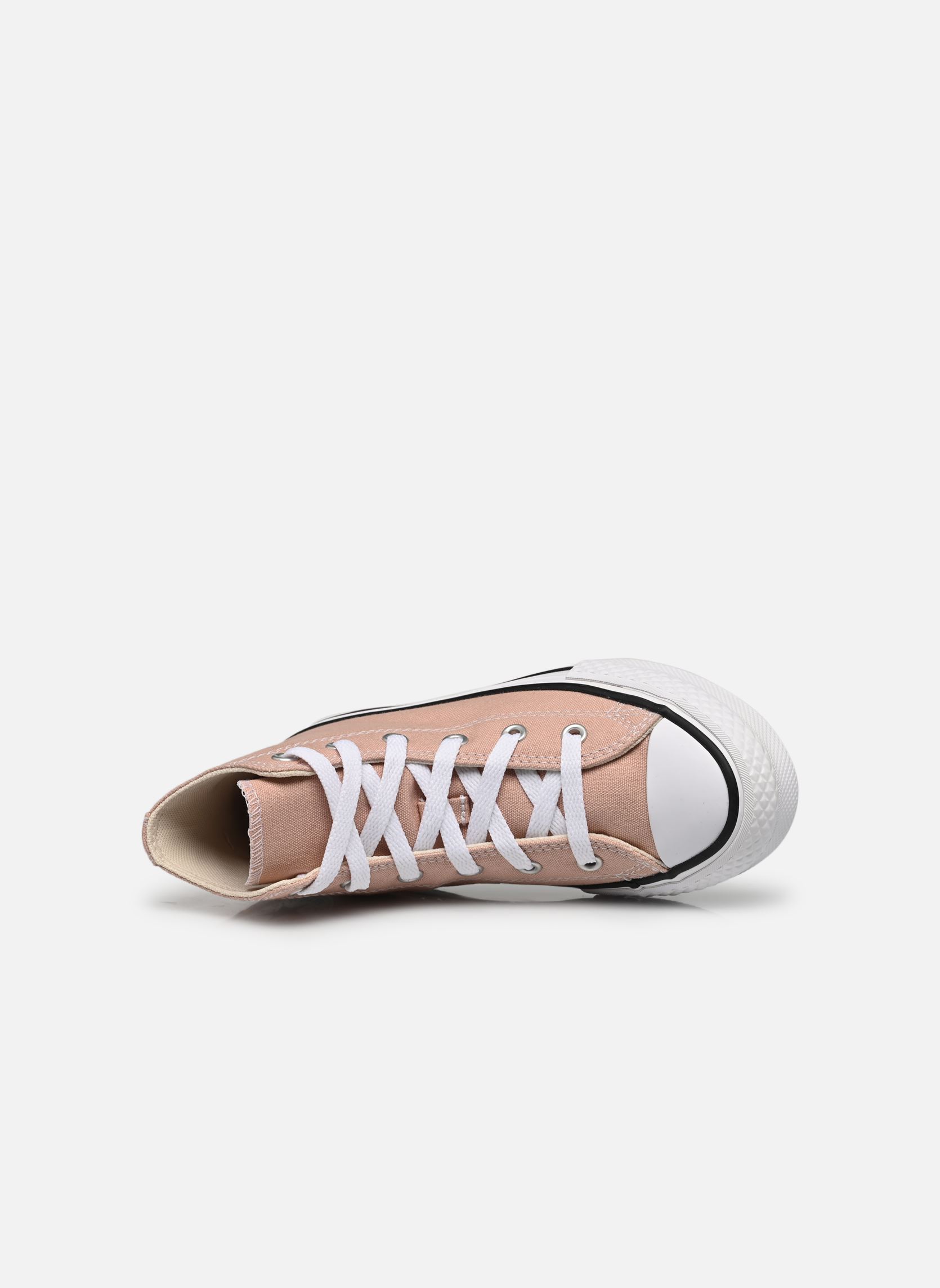 Knöchelhohe Sneaker Chuck Taylor All Star Eva Lift Hi C mädchen rosa Converse Knöchelhohe Sneaker Chuck Taylor All Star Eva Lift Hi C mädchen rosa Dusty Cinder/White