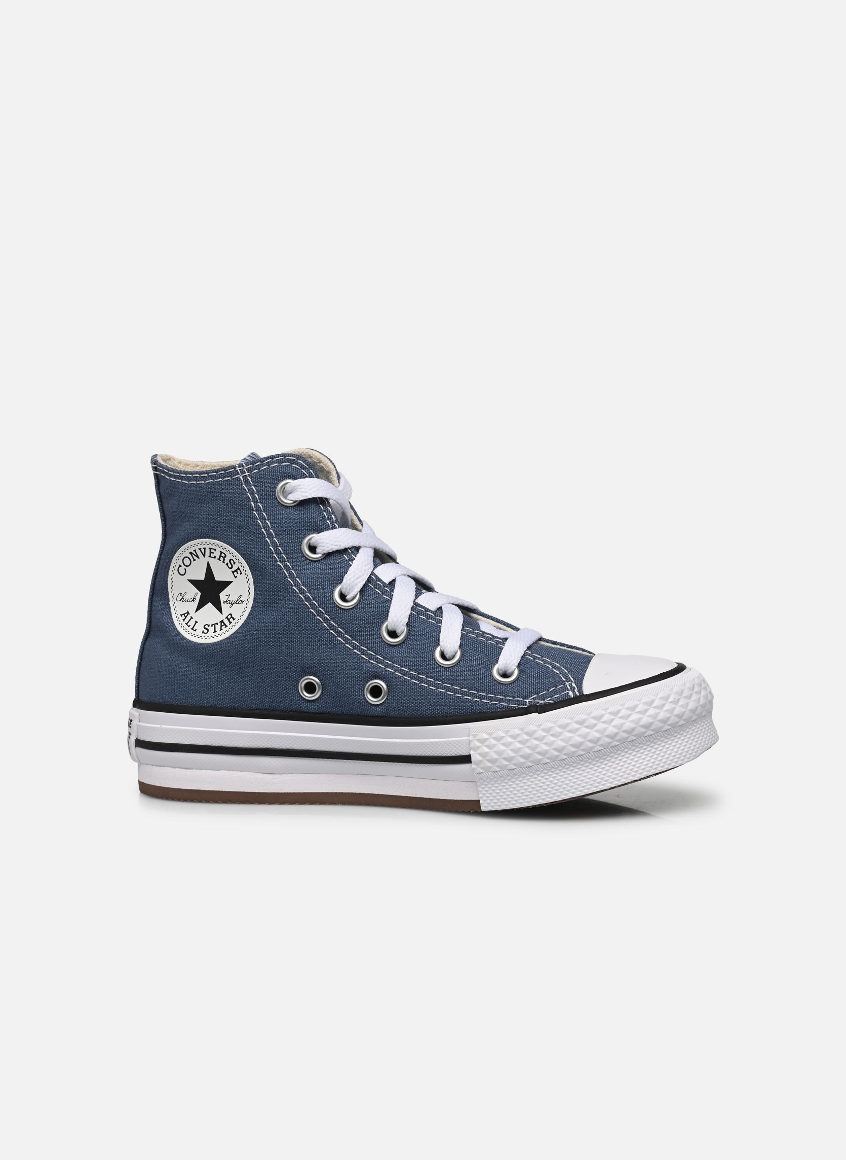Baskets hautes Chuck Taylor All Star Eva Lift Hi C fille bleu Converse Baskets hautes Chuck Taylor All Star Eva Lift Hi C fille bleu Lakeside Blue/White