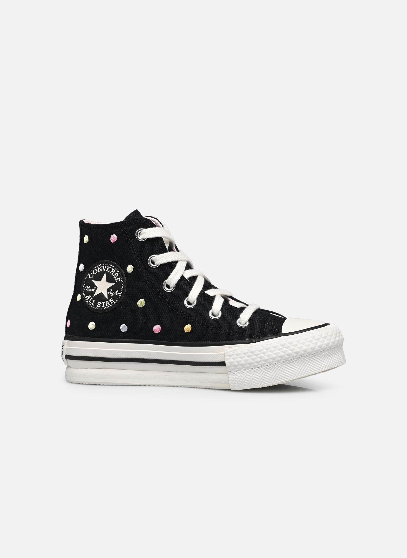 Zapatillas altas Chuck Taylor All Star Eva Lift Hi C niña negro Converse Zapatillas altas Chuck Taylor All Star Eva Lift Hi C niña negro Black/Vintage White