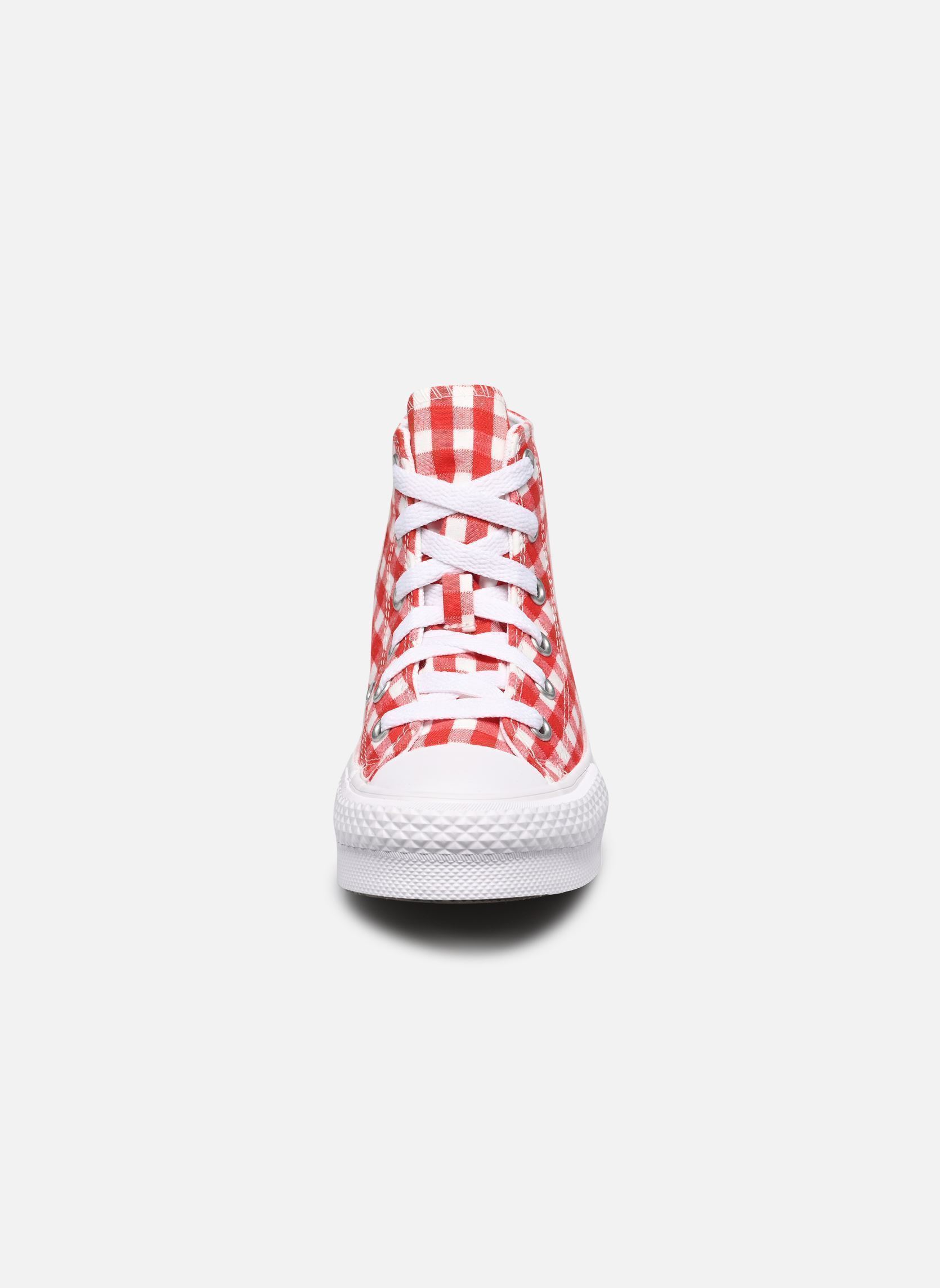 Hoge sneakers Chuck Taylor All Star Eva Lift Hi C rood Converse Hoge sneakers Chuck Taylor All Star Eva Lift Hi C rood VINTAGE WHITE/RED/WHITE