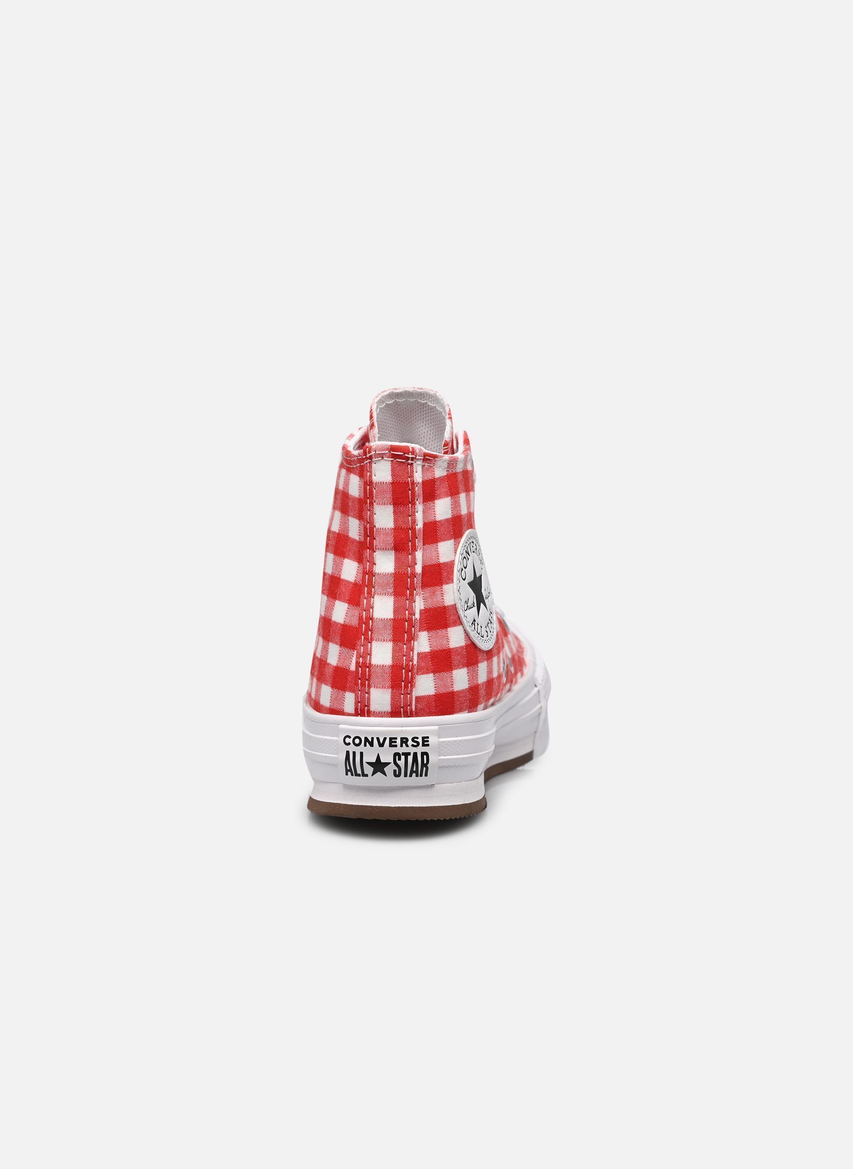 Hoge sneakers Chuck Taylor All Star Eva Lift Hi C rood Converse Hoge sneakers Chuck Taylor All Star Eva Lift Hi C rood VINTAGE WHITE/RED/WHITE