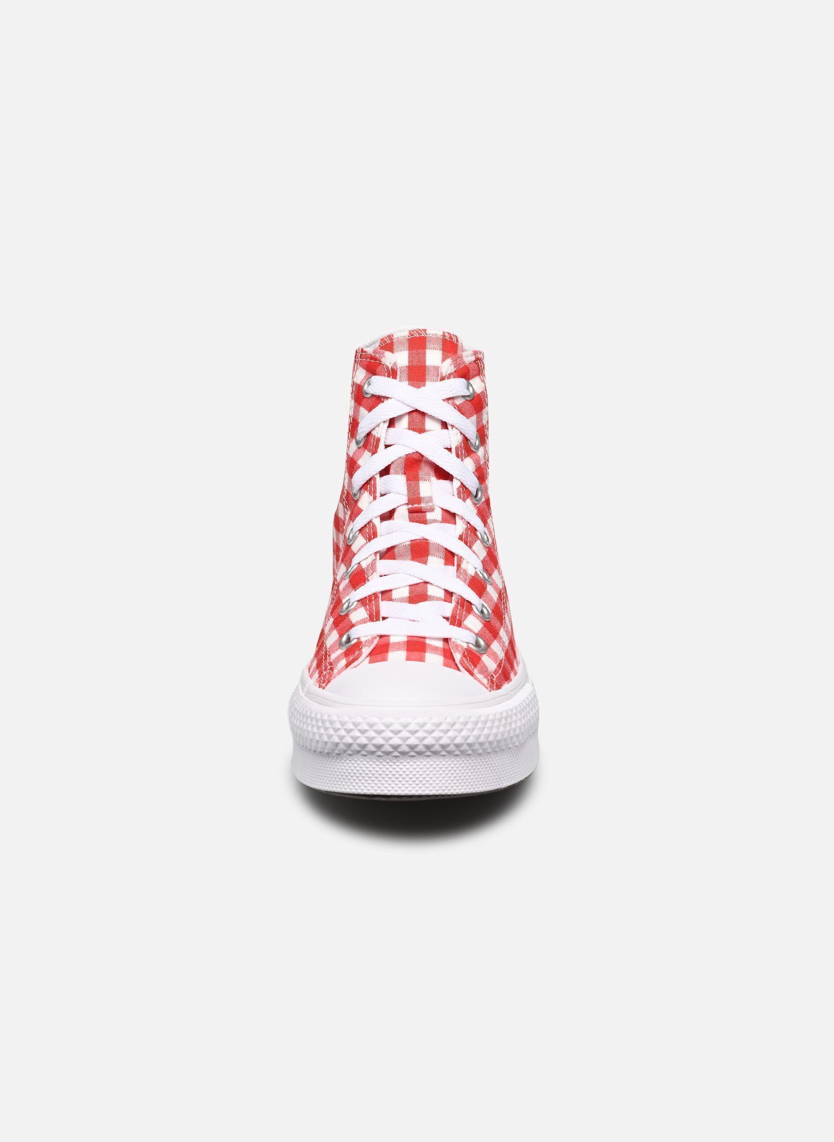 Sneakers alte Chuck Taylor All Star Eva Lift Hi C rosso Converse Sneakers alte Chuck Taylor All Star Eva Lift Hi C rosso VINTAGE WHITE/RED/WHITE1
