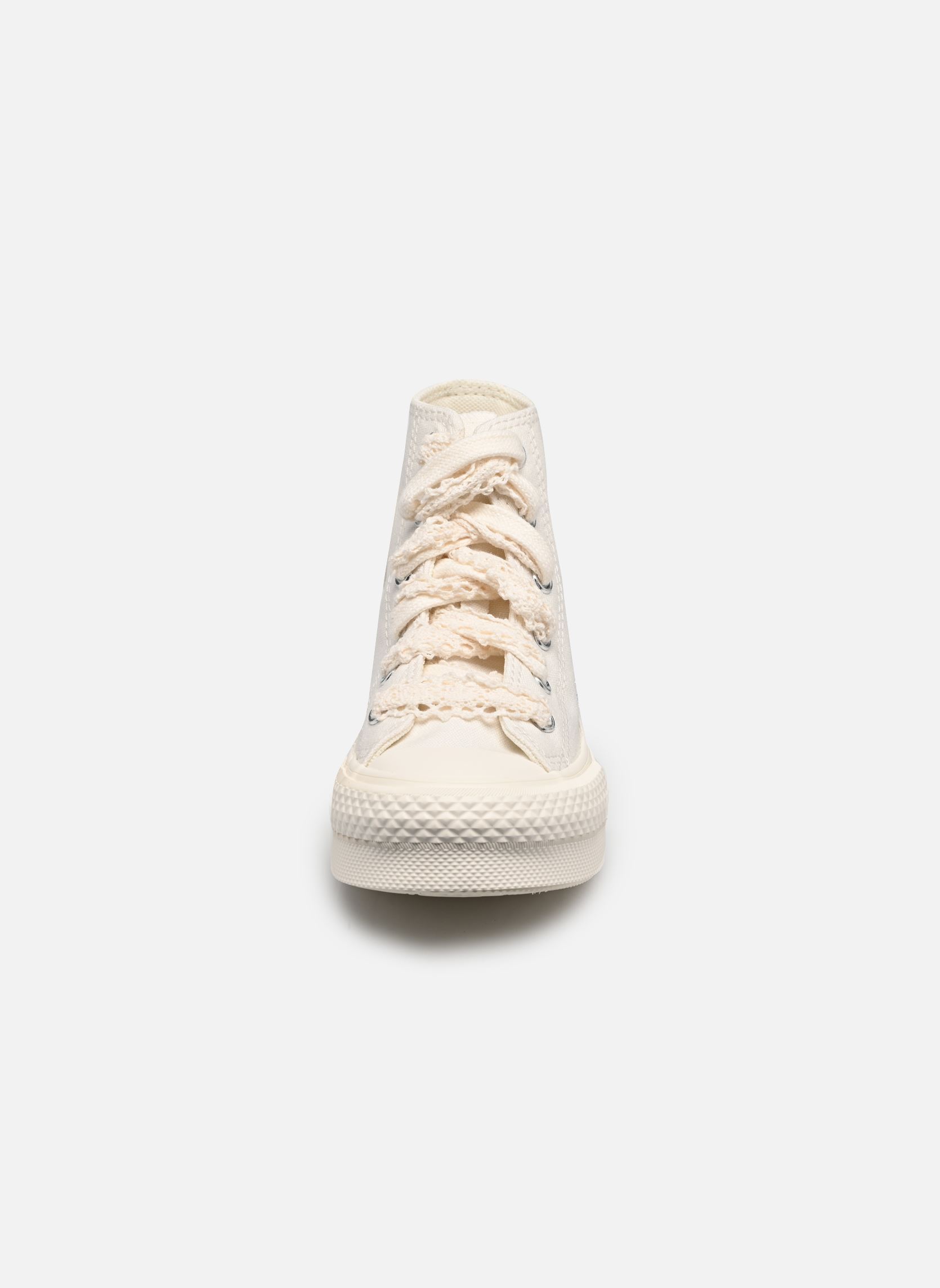 Baskets hautes Chuck Taylor All Star Eva Lift Hi C fille blanc Converse Baskets hautes Chuck Taylor All Star Eva Lift Hi C fille blanc Vintage White/Egret/Black