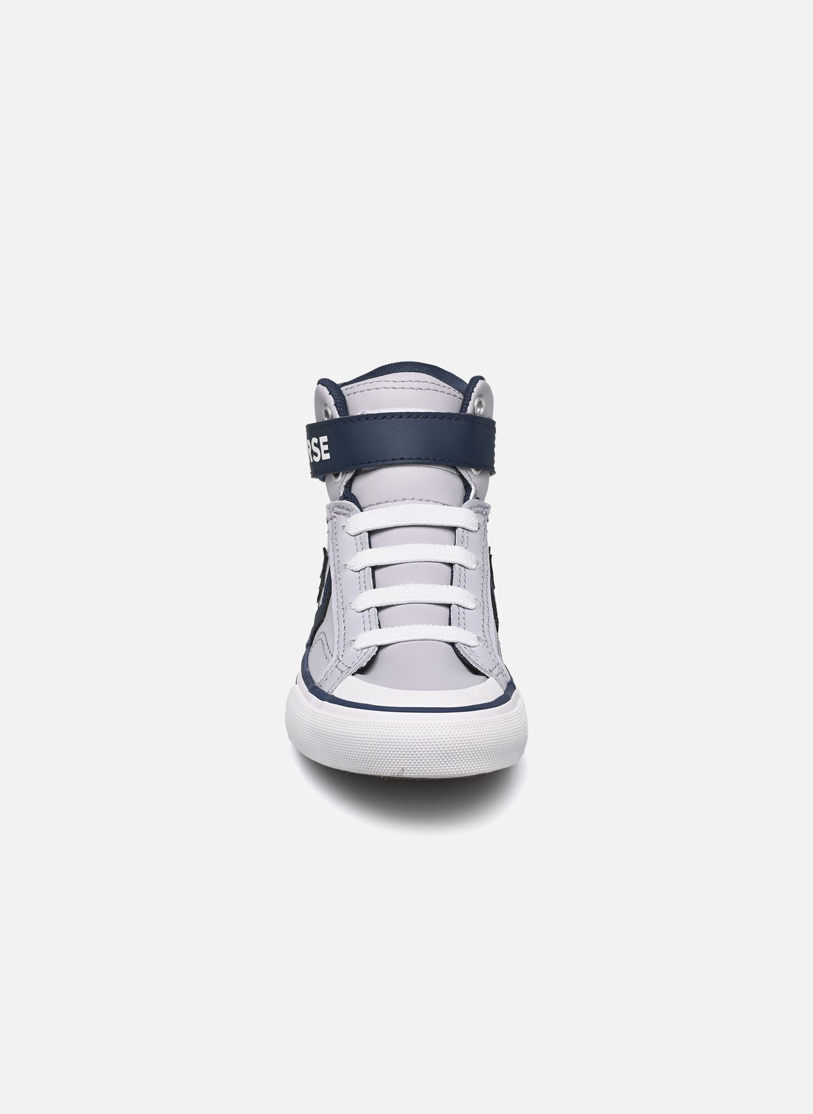 Sneaker Pro Blaze Strap Hi C jungen grau Converse Sneaker Pro Blaze Strap Hi C jungen grau Ghost Town/Navy/White
