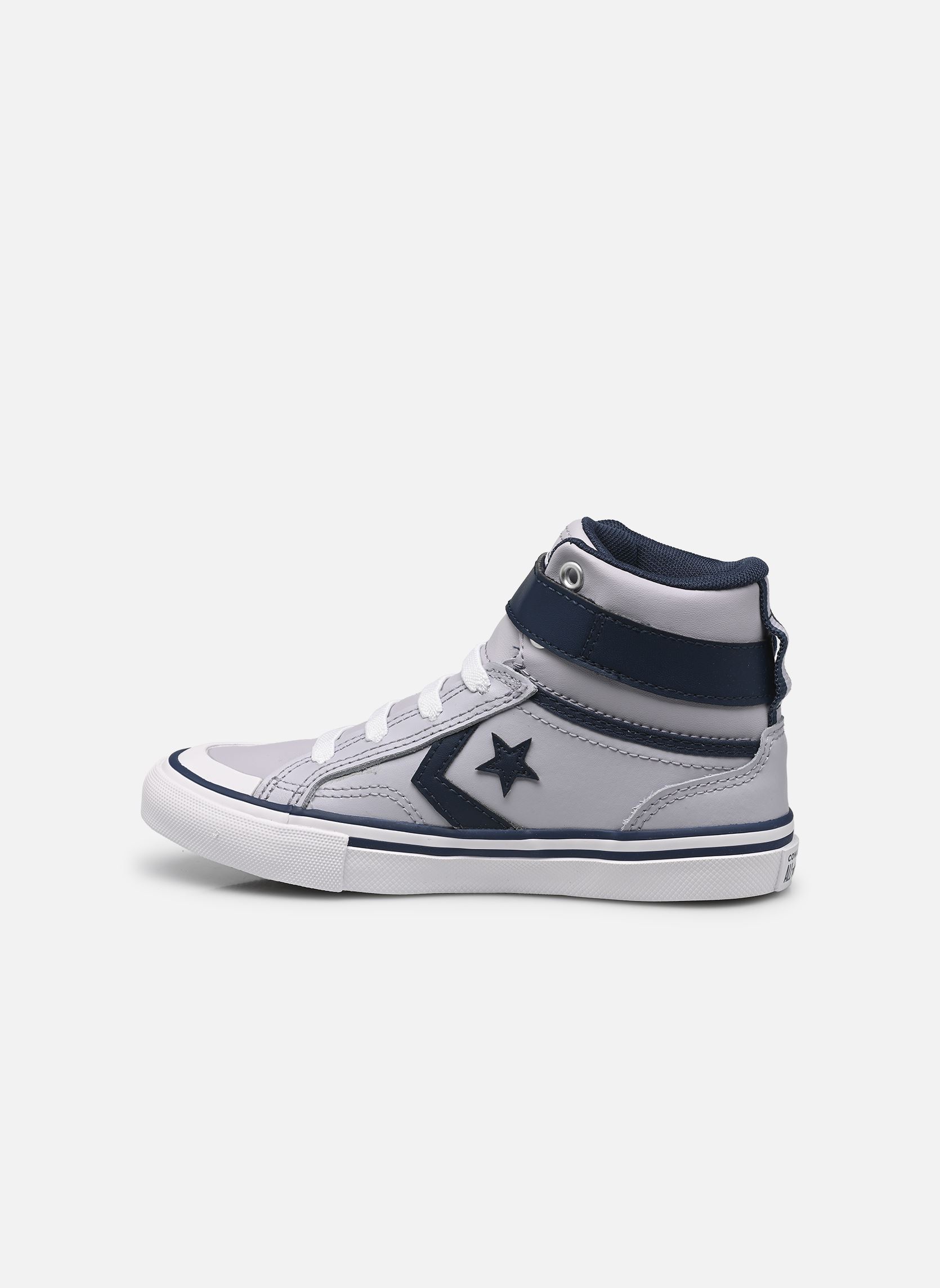 Sneaker Pro Blaze Strap Hi C jungen grau Converse Sneaker Pro Blaze Strap Hi C jungen grau Ghost Town/Navy/White