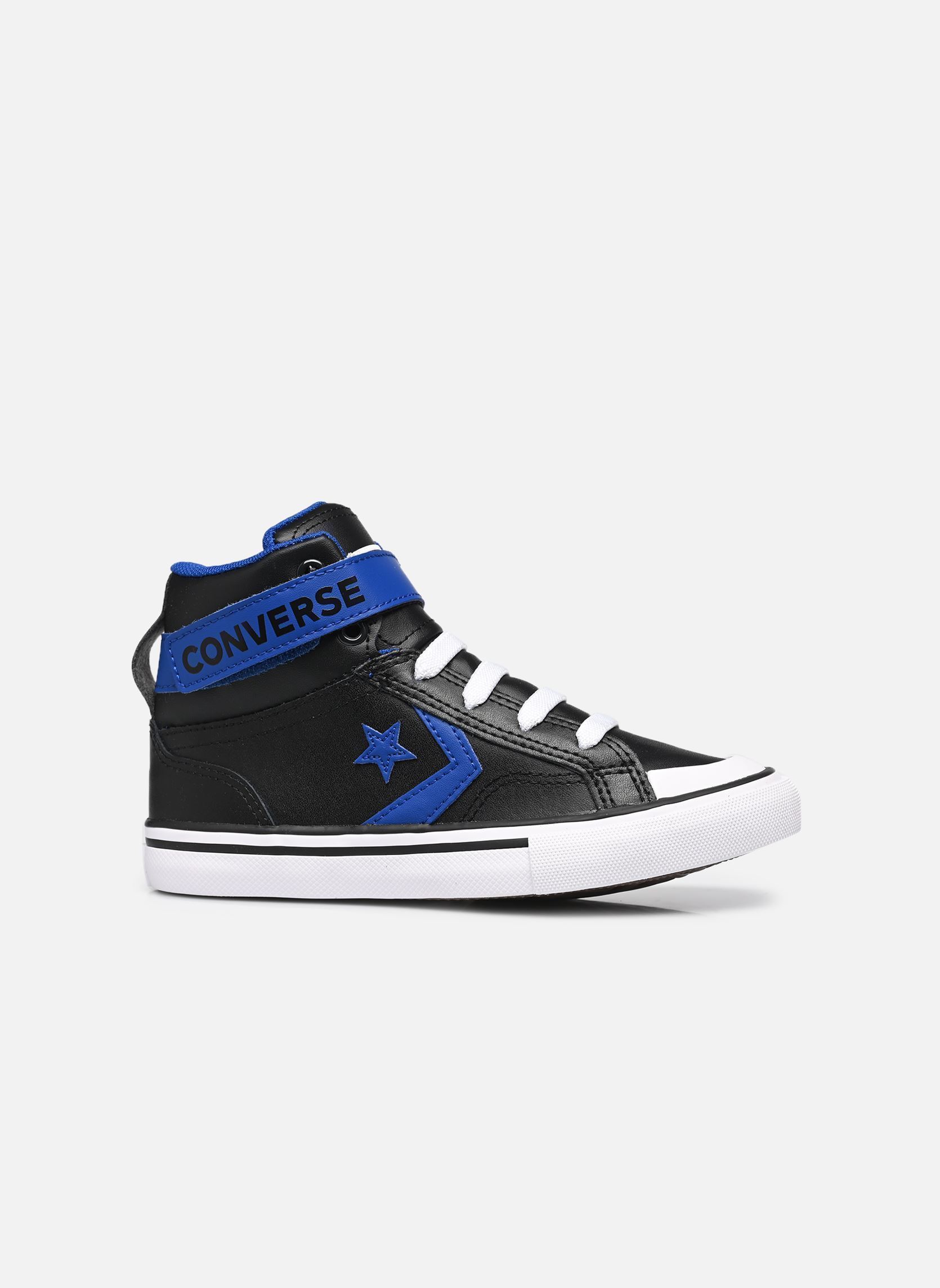 Baskets Pro Blaze Strap Hi C noir Converse Baskets Pro Blaze Strap Hi C noir Black/blue/white