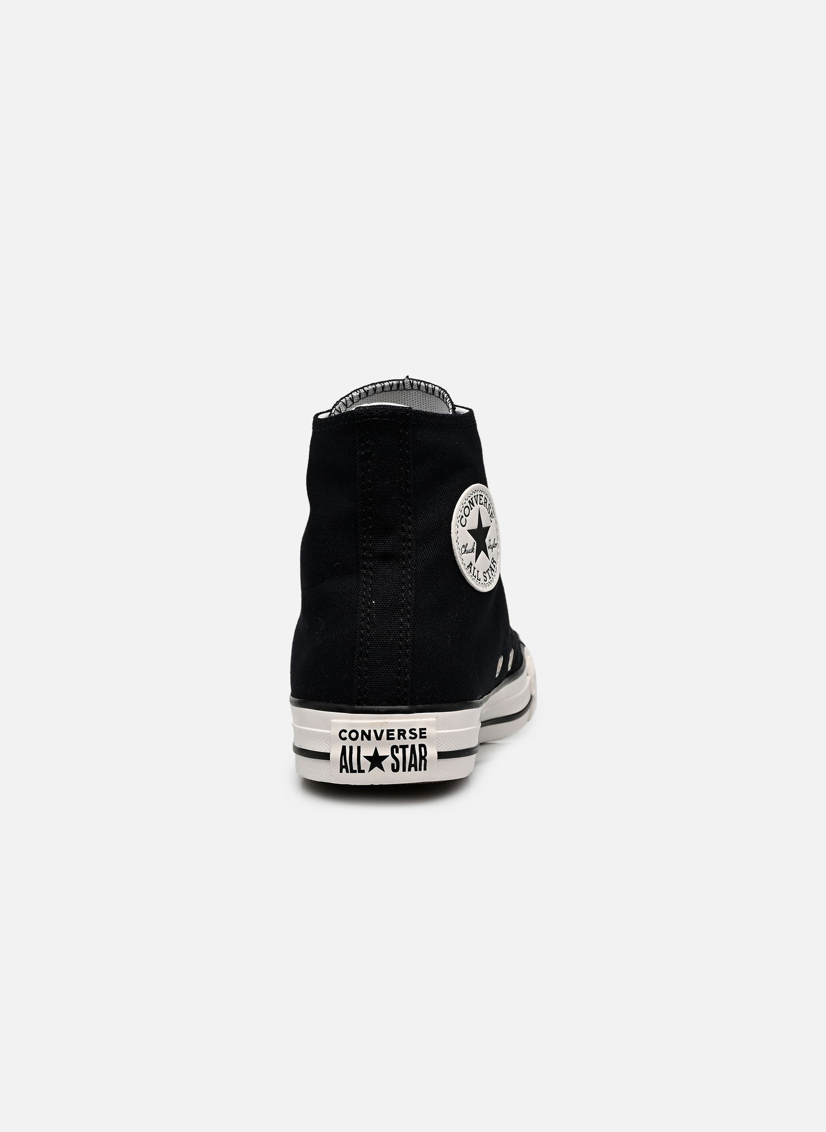 Knöchelhohe Sneaker Chuck Taylor All Star Hi J mädchen schwarz Converse Knöchelhohe Sneaker Chuck Taylor All Star Hi J mädchen schwarz BLACK/WHITE/SILVER