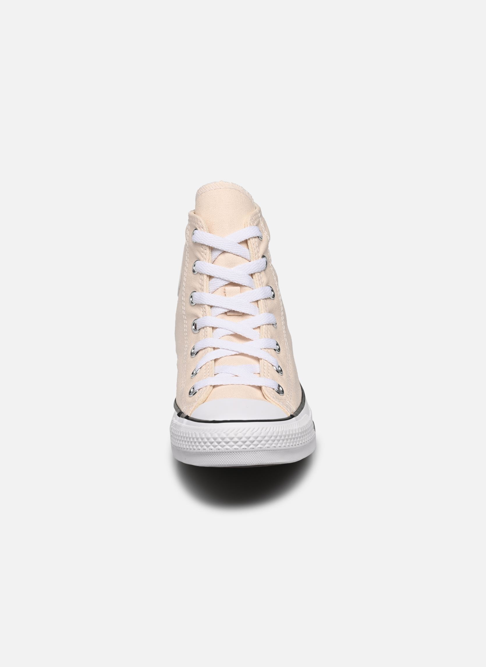 Baskets hautes Chuck Taylor All Star Hi J fille rose Converse Baskets hautes Chuck Taylor All Star Hi J fille rose PALE PETAL/WHITE/BLACK