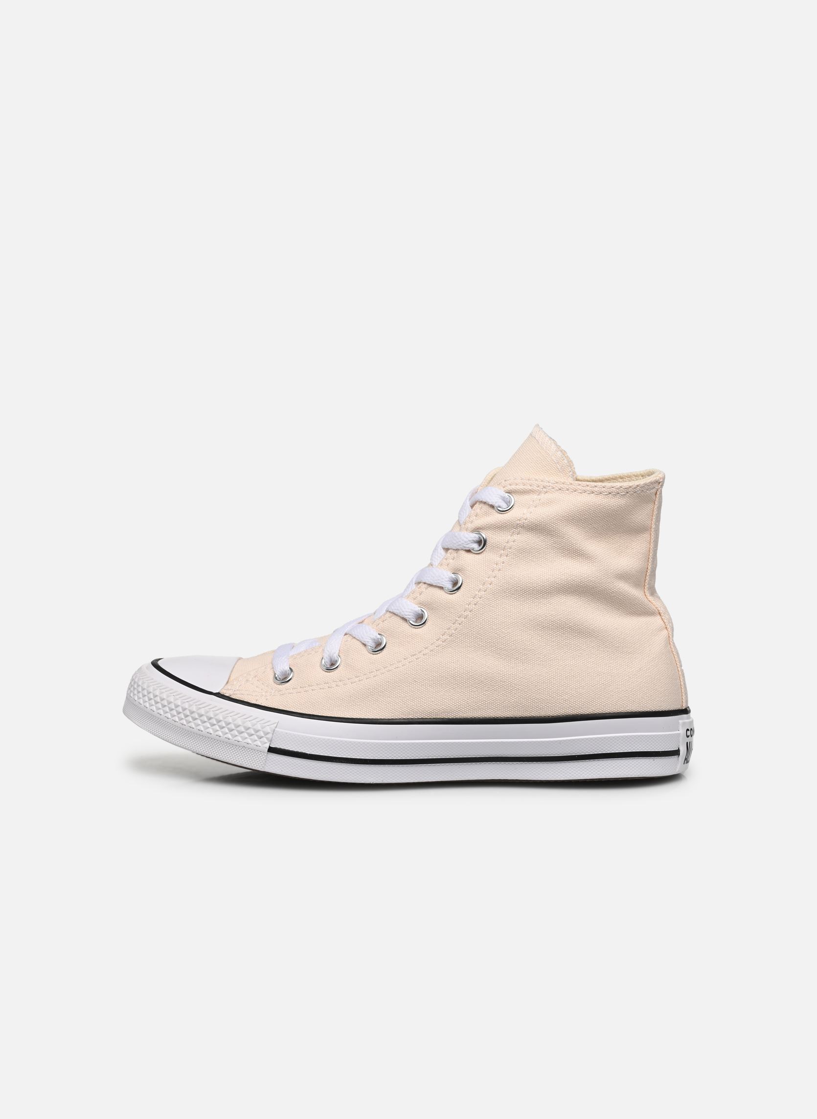 Baskets hautes Chuck Taylor All Star Hi J fille rose Converse Baskets hautes Chuck Taylor All Star Hi J fille rose PALE PETAL/WHITE/BLACK