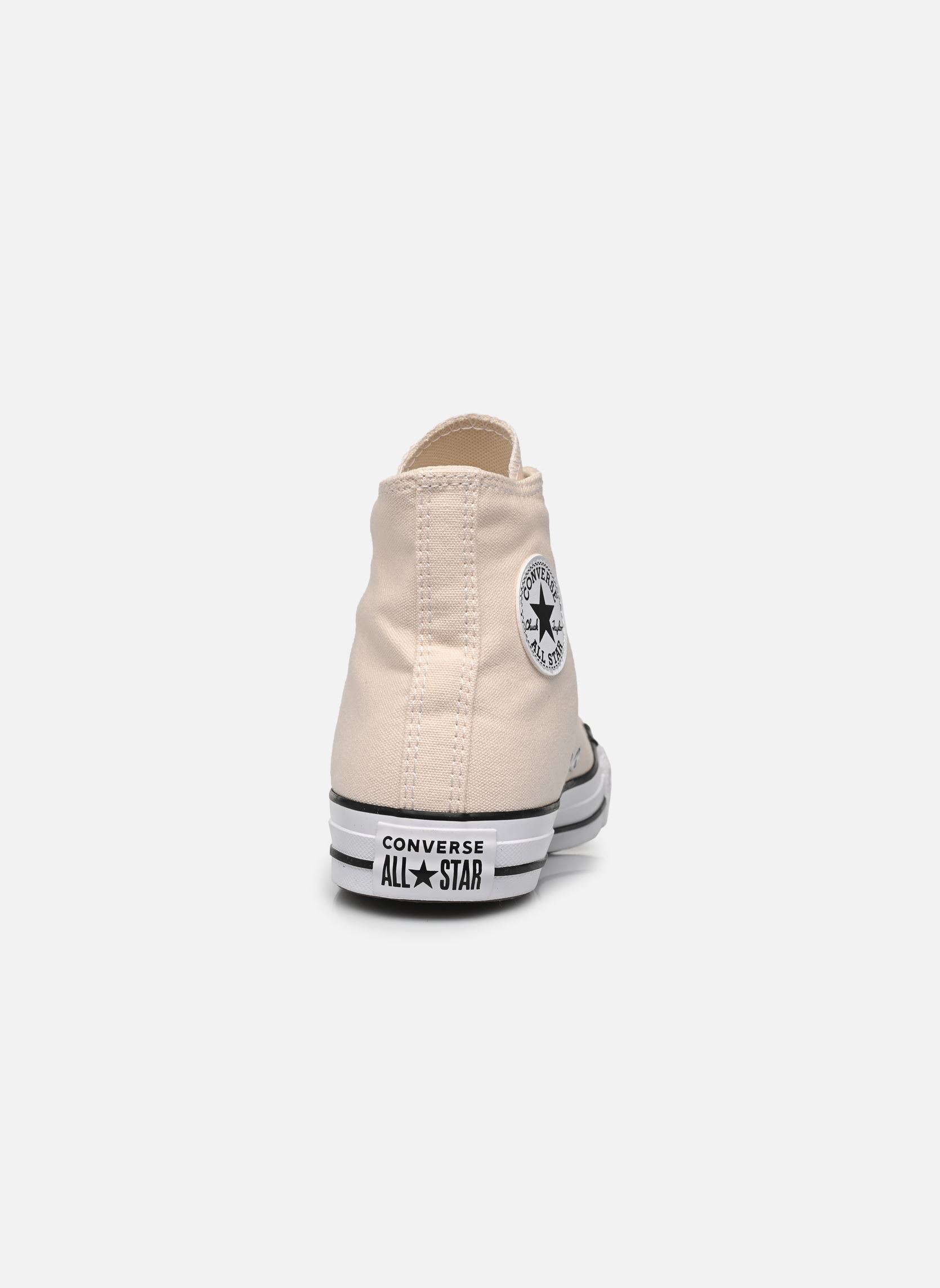 Baskets hautes Chuck Taylor All Star Hi J fille rose Converse Baskets hautes Chuck Taylor All Star Hi J fille rose PALE PETAL/WHITE/BLACK