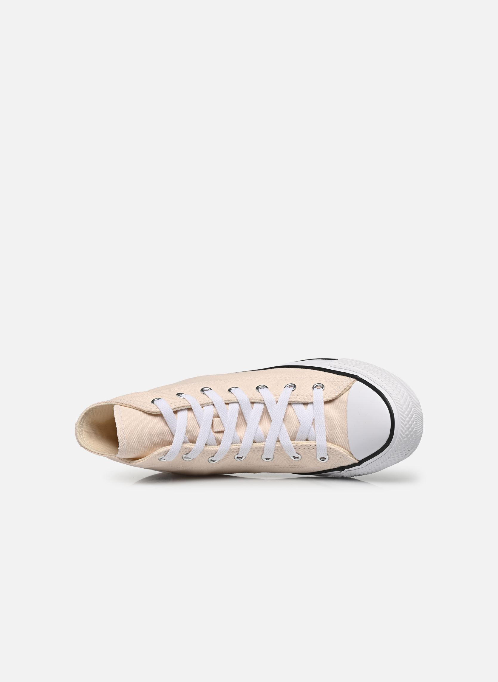 Baskets hautes Chuck Taylor All Star Hi J fille rose Converse Baskets hautes Chuck Taylor All Star Hi J fille rose PALE PETAL/WHITE/BLACK
