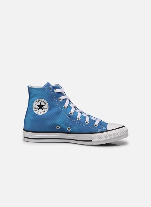 Baskets Converse Chuck Taylor All Star Hi J Bleu vue derrière